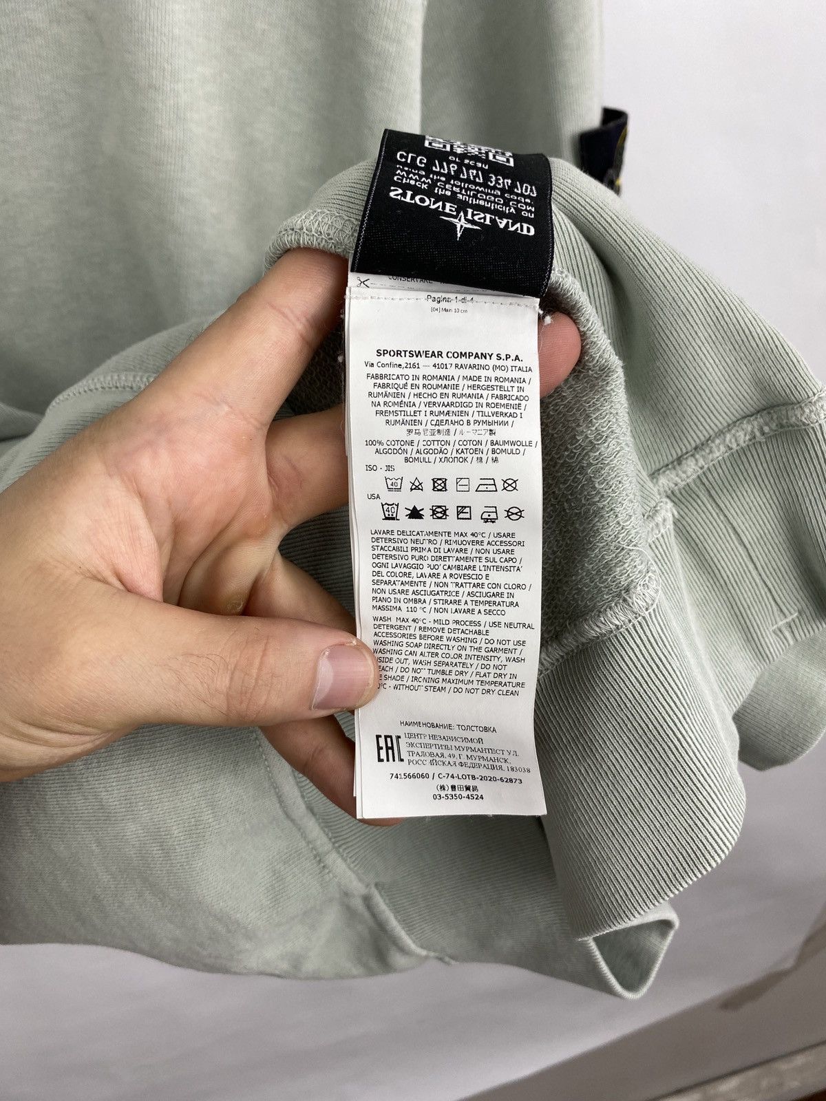 Stone Island Stone Island Sweatshirt Rare Retro Hype Y2K Size US XXL / EU 58 / 5 - 10 Thumbnail