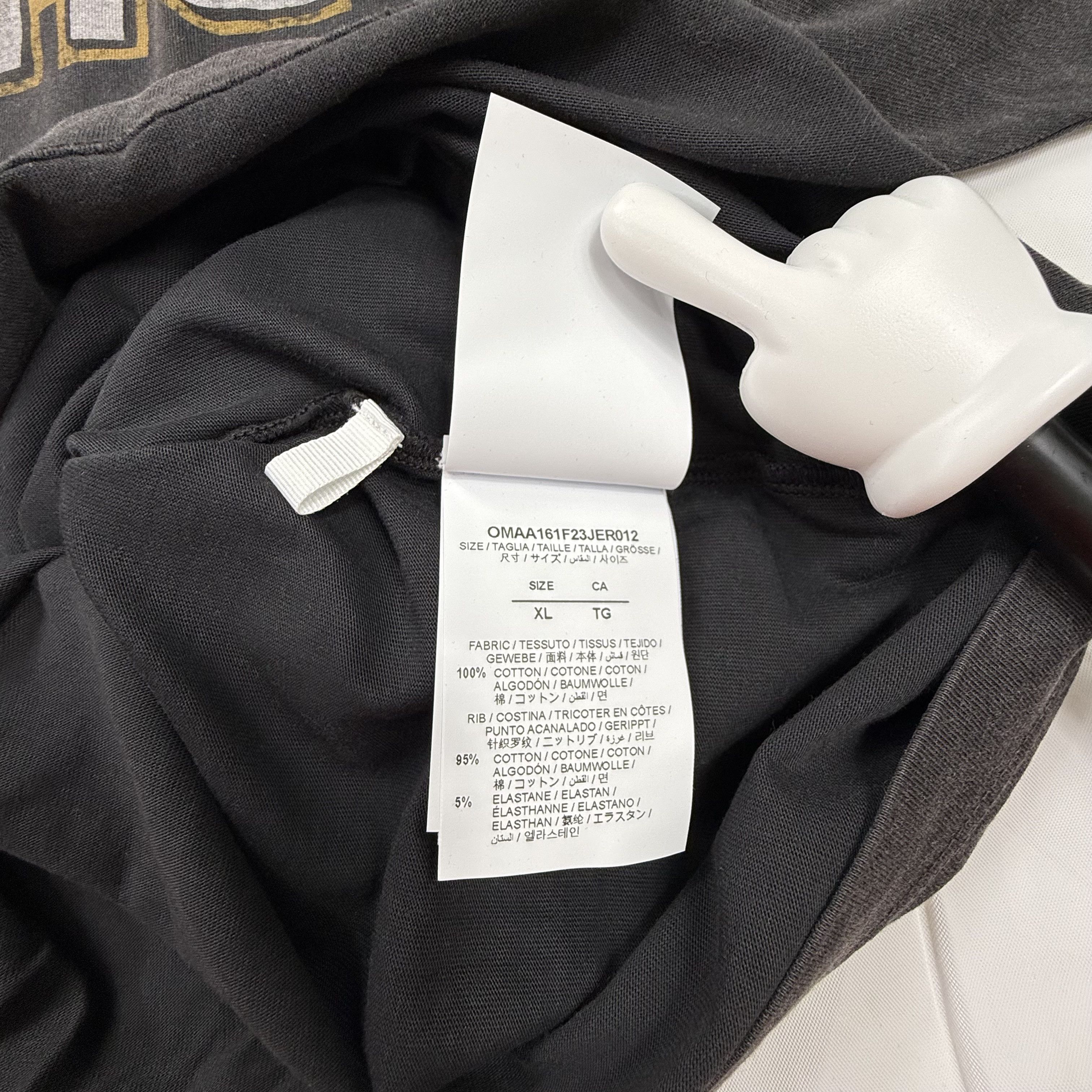 Off-White Off-White Virgil Abloh Caravaggio 2013 Graphic T-Shirt XL Size US XL / EU 56 / 4 - 8 Thumbnail