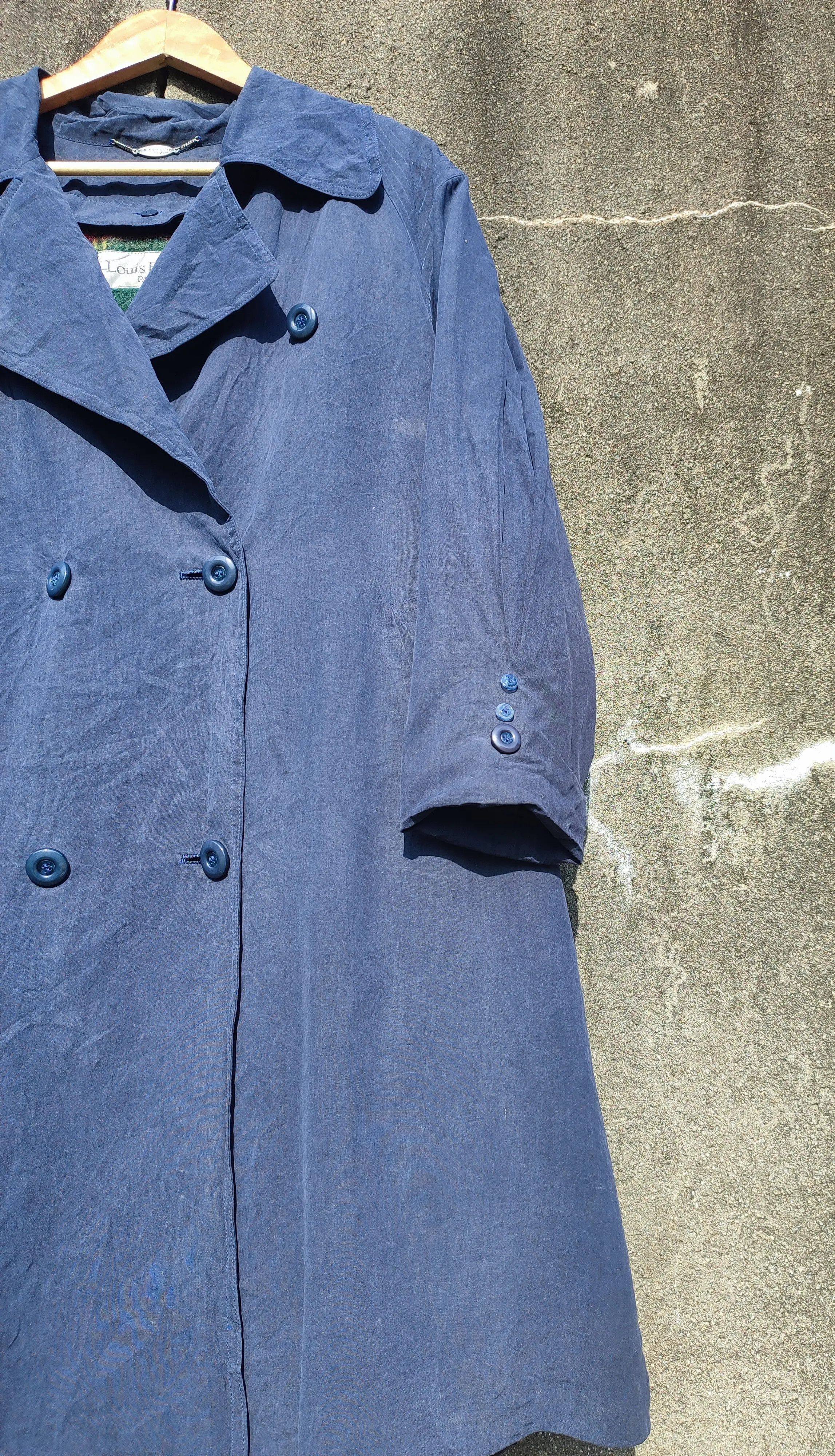 Louis Feraud Vintage Louis Féraud Paris DoubleBreasted Flared Trench Coat Size XL / US 12-14 / IT 48-50 - 2 Thumbnail