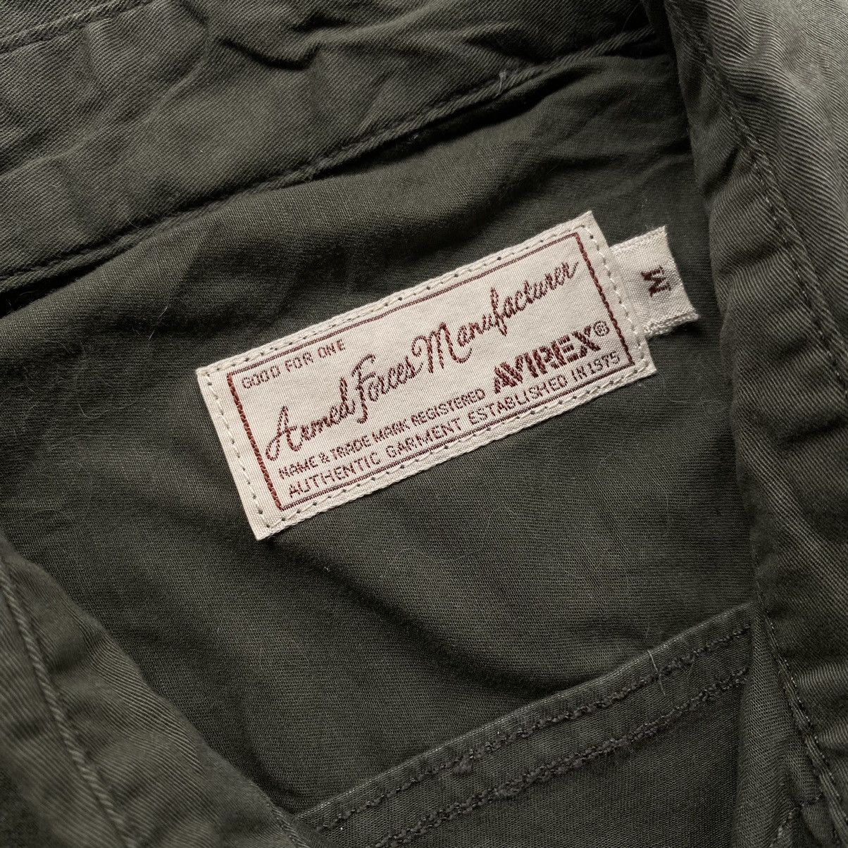 Avirex 🔥SICK AVIREX MILITARY WORK SHIRT ARMY. Size US M / EU 48-50 / 2 - 8 Thumbnail