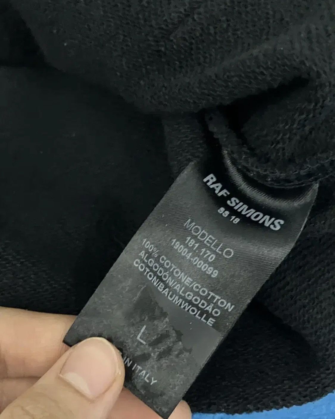 Raf Simons Raf Simons Joy Division Hoodie Size US L / EU 52-54 / 3 - 4 Thumbnail