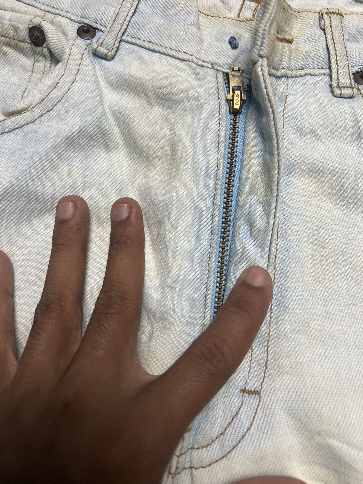 Polo Ralph Lauren Polo Ralph Lauren Denim Jeans Made in USA 90s Style (43) Size US 31 - 8 Thumbnail