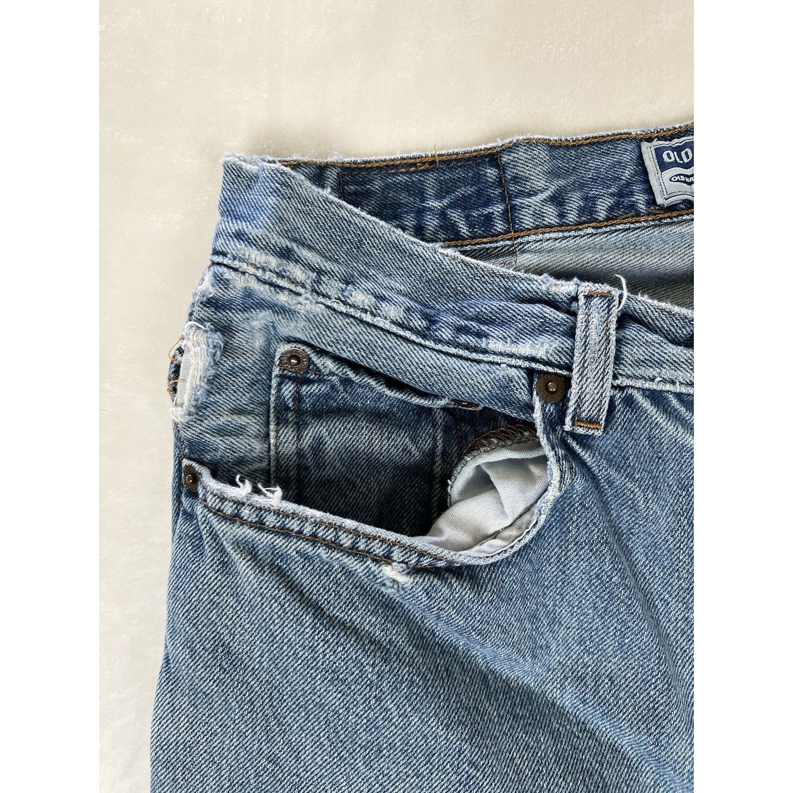 Old Navy Vintage Old Navy Blue Jeans Regular Size 30x30 Y2K Skater Gr Size US 30 / EU 46 - 3 Thumbnail