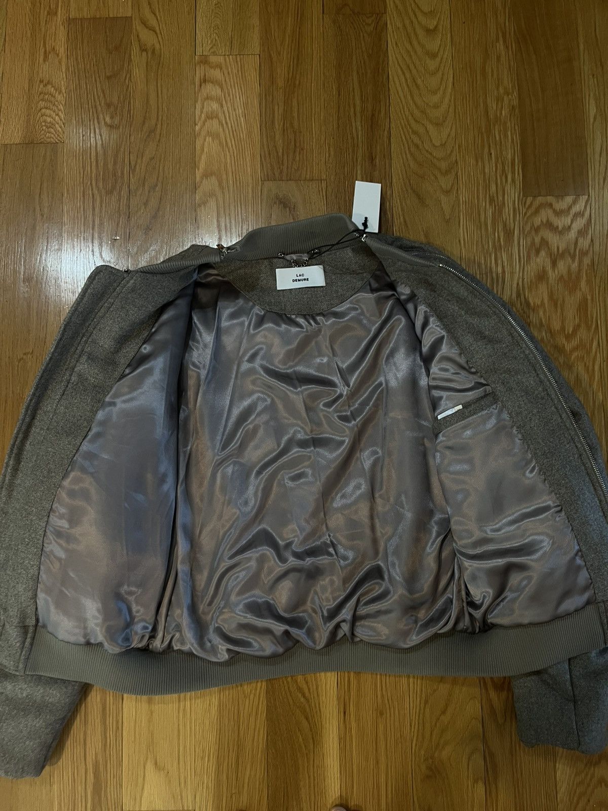 Lac Demure Lac Demure 'BORAN' ZIP YAK BOMBER Size US M / EU 48-50 / 2 - 6 Thumbnail