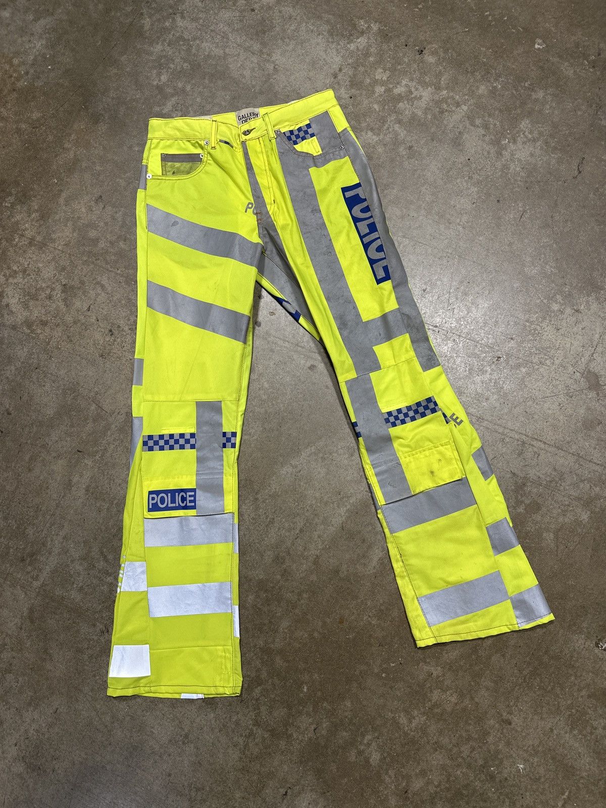 Gallery Dept Toxic LA Flare Police Construction Pants