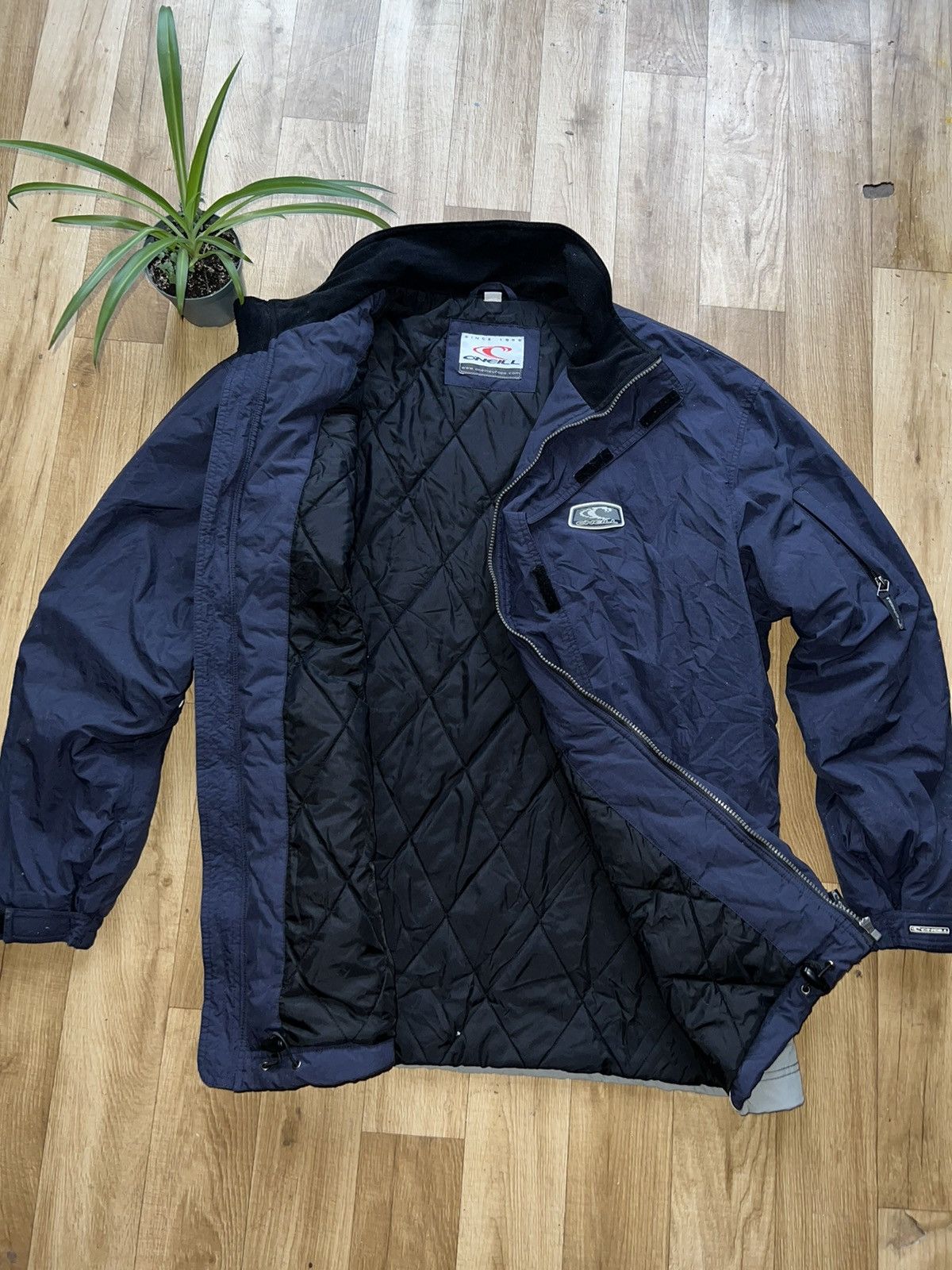 O'Neill × Santa Cruz Skateboards × Vintage Vintage O’Neill Santa Cruz jacket vintage 90s nylon 100% Size US XXL / EU 58 / 5 - 11 Thumbnail