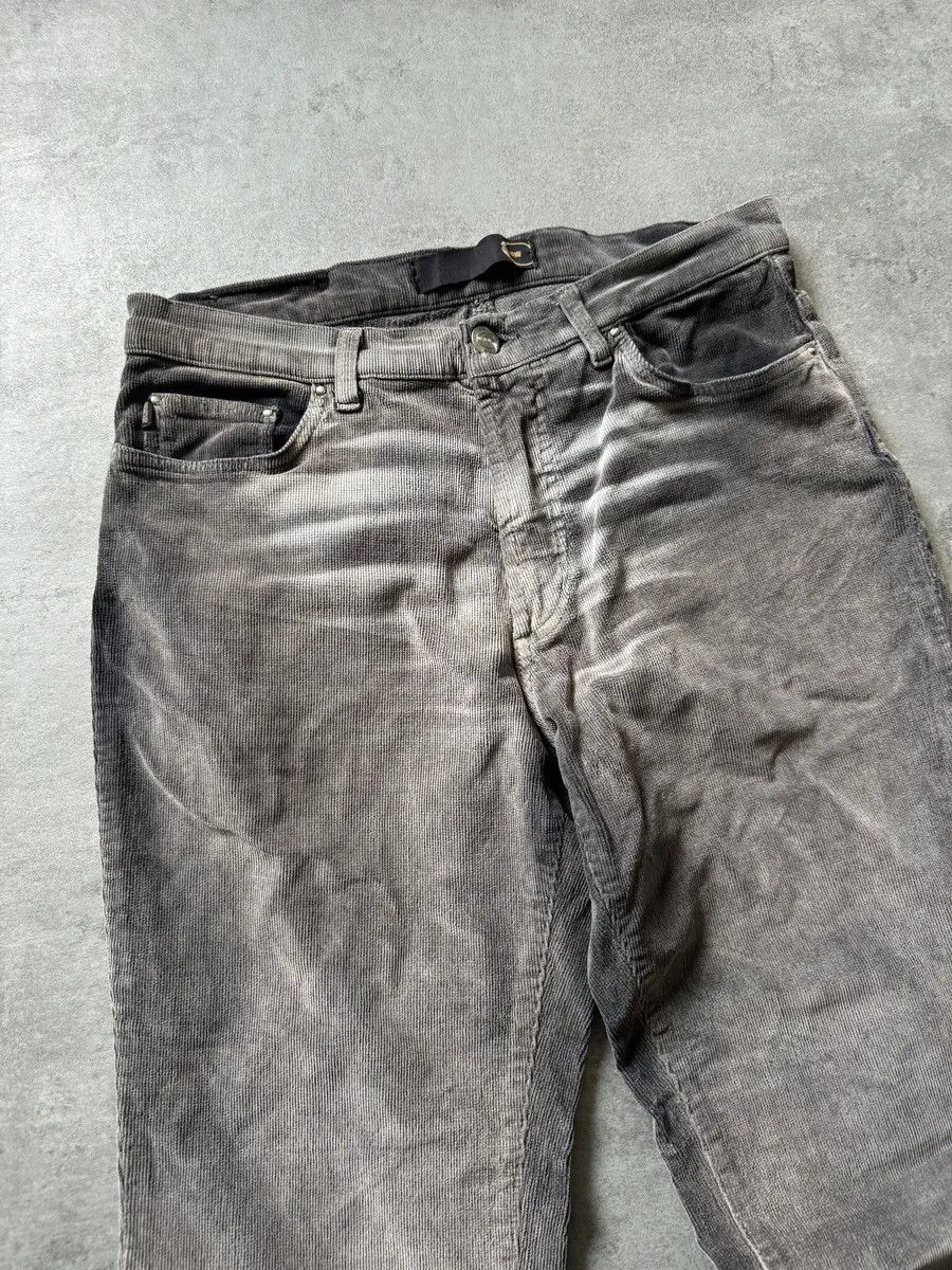 Just Cavalli × Vintage SS2004 Cavalli Velvet Grey Pants Size US 30 / EU 46 - 5 Thumbnail
