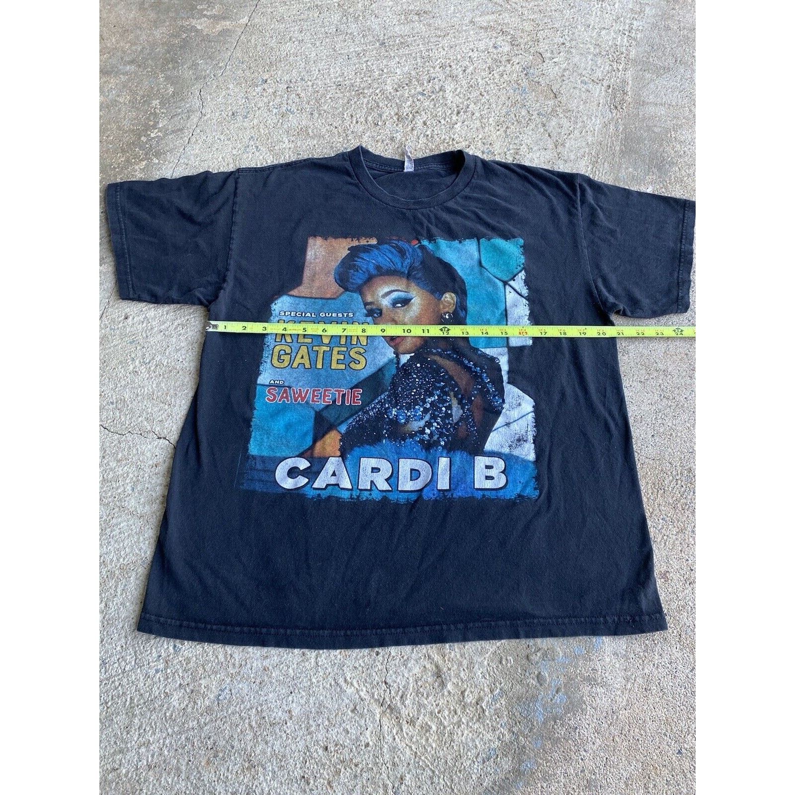 Band Tees Cardi B Kevin Gates Saweetie Double Sided Vintage Shirt Size US M / EU 48-50 / 2 - 7 Thumbnail