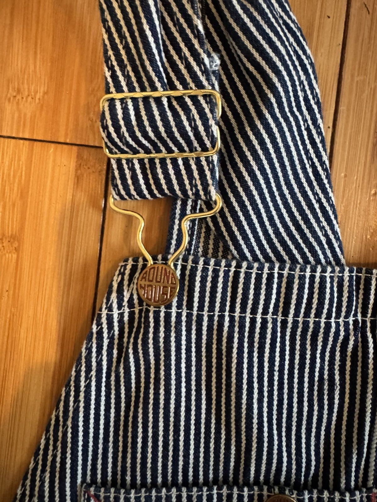 Other Round House Striped Overalls Size US 33 - 4 Thumbnail