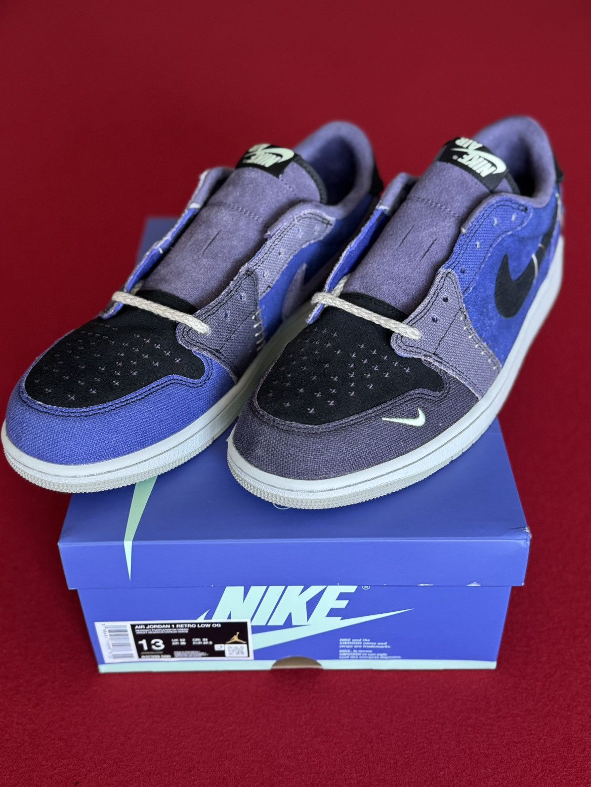 Jordan Brand Air Jordan 1 Retro Low OG Zion Voodoo DS Sz 13 Size US 13 / EU 46 - 2 Thumbnail