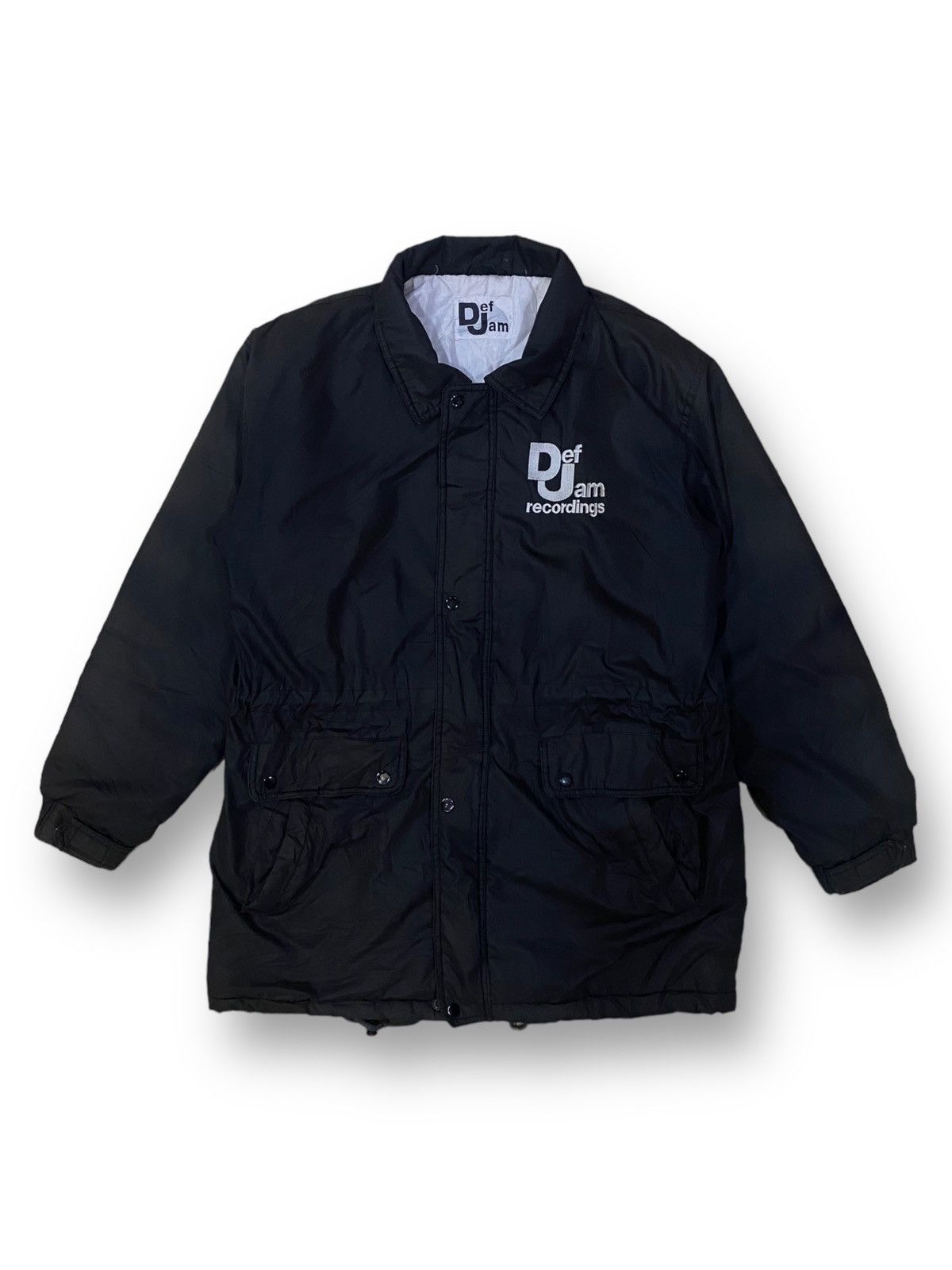 Rap Tees Vintage Def Jam Recordings Jacket. #C1 Size US L / EU 52-54 / 3 - 2 Thumbnail