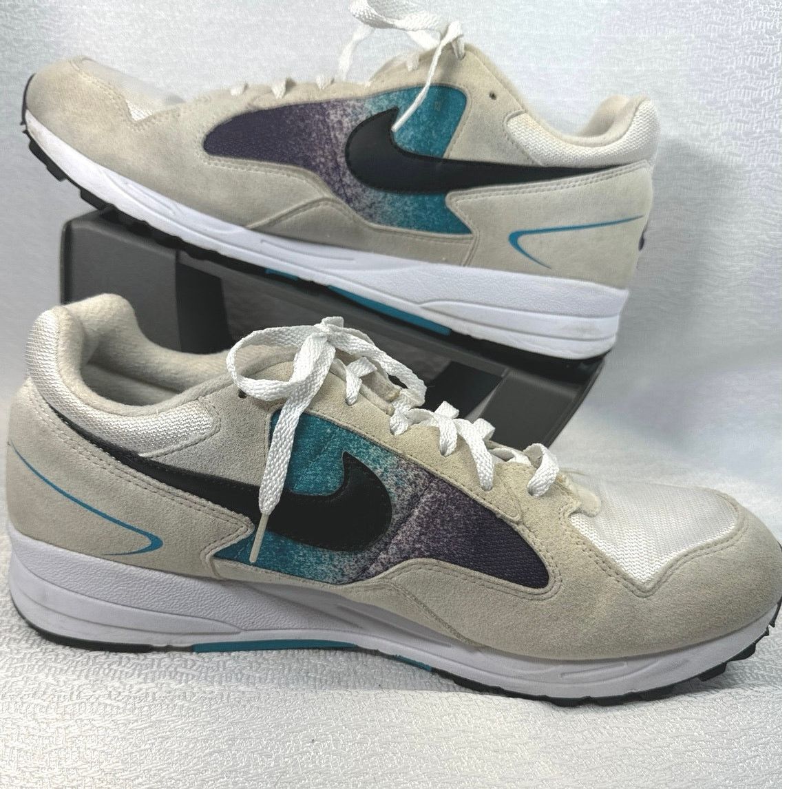 Nike Nike Air Skylon II 2 Eggplant A01551 100 Blue men sz 10 Size US 10 / EU 43 - 2 Thumbnail