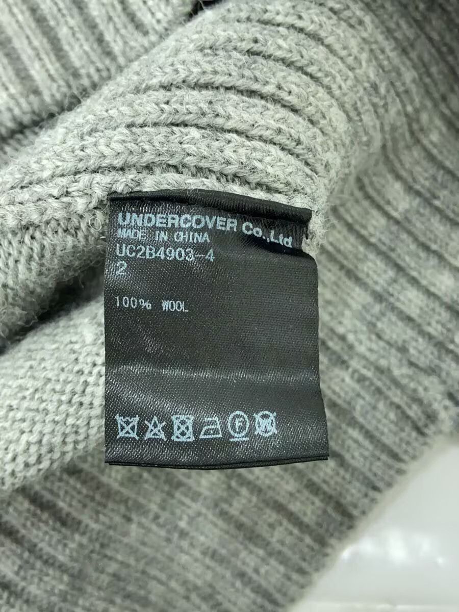 Undercover "RUNNING MONKS" Drop Shoulder Wool Knit Sweater Size US M / EU 48-50 / 2 - 4 Thumbnail