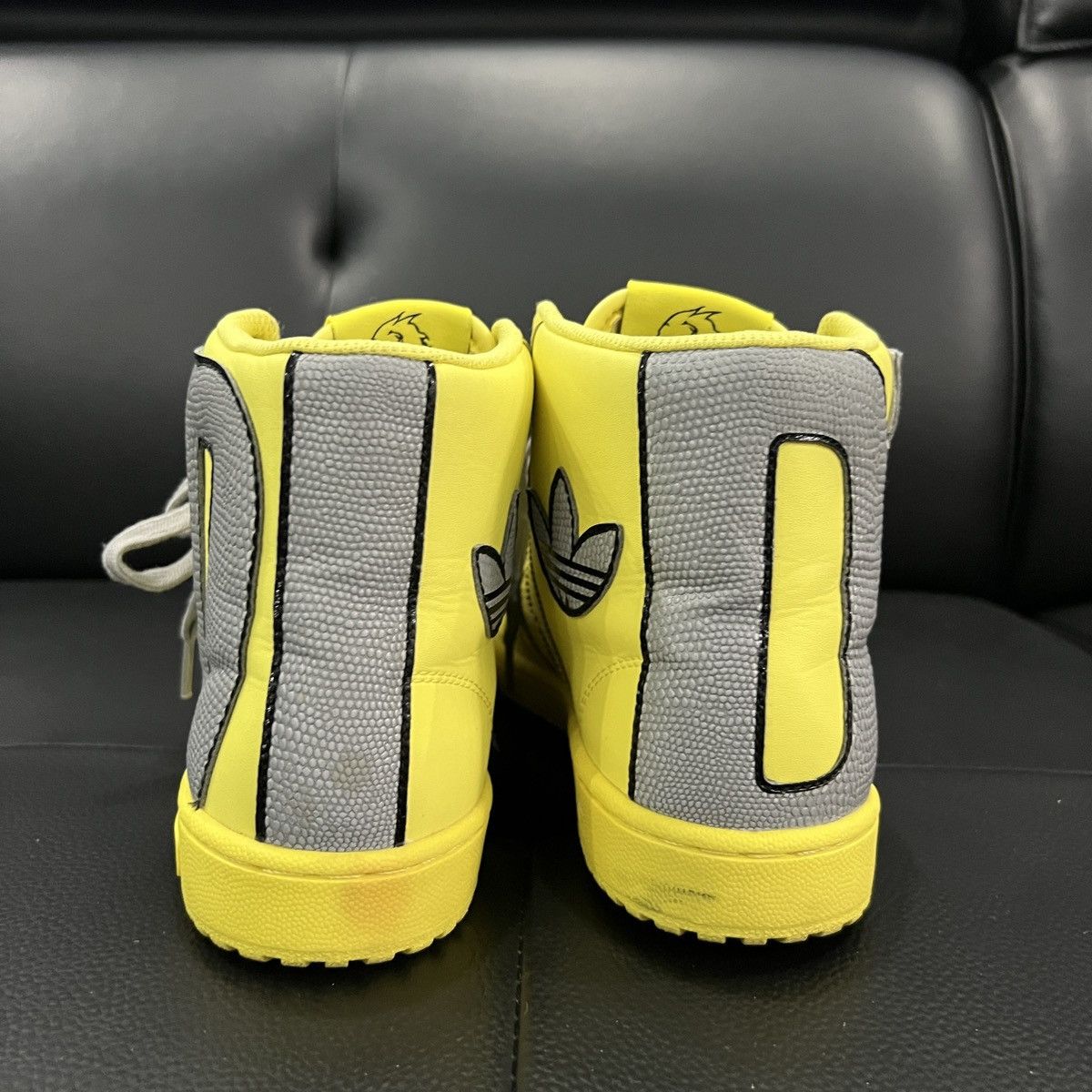 Jeremy Scott Adidas by Jeremy Scott 3M Reflective Logo Strap Sneakers Size US 6 / IT 36 - 8 Thumbnail