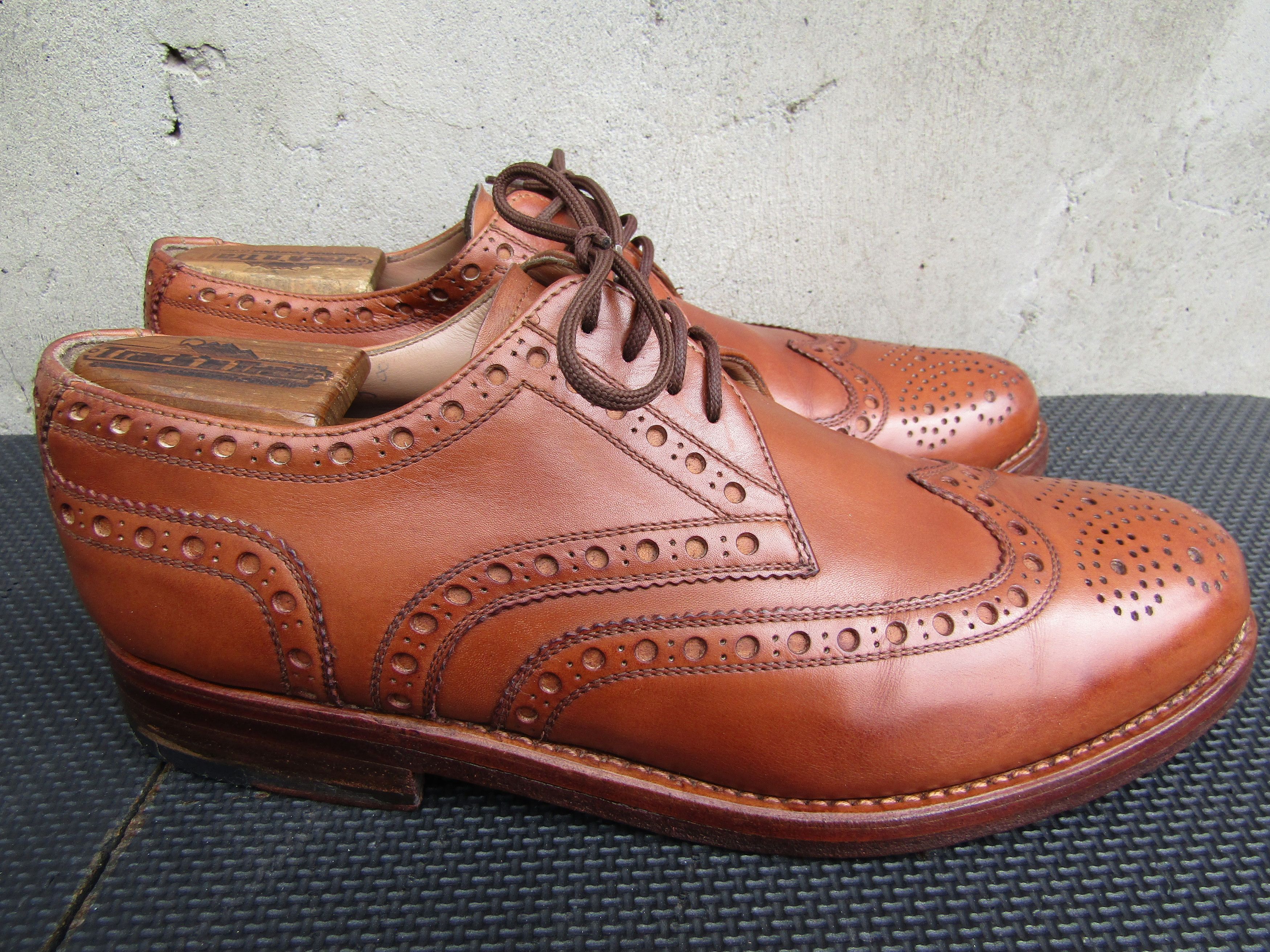 Heinrich Dinkelacker Heinrich Dinkelacker Brown Leather Brogue Dress Size US 9 / EU 42 - 2 Thumbnail