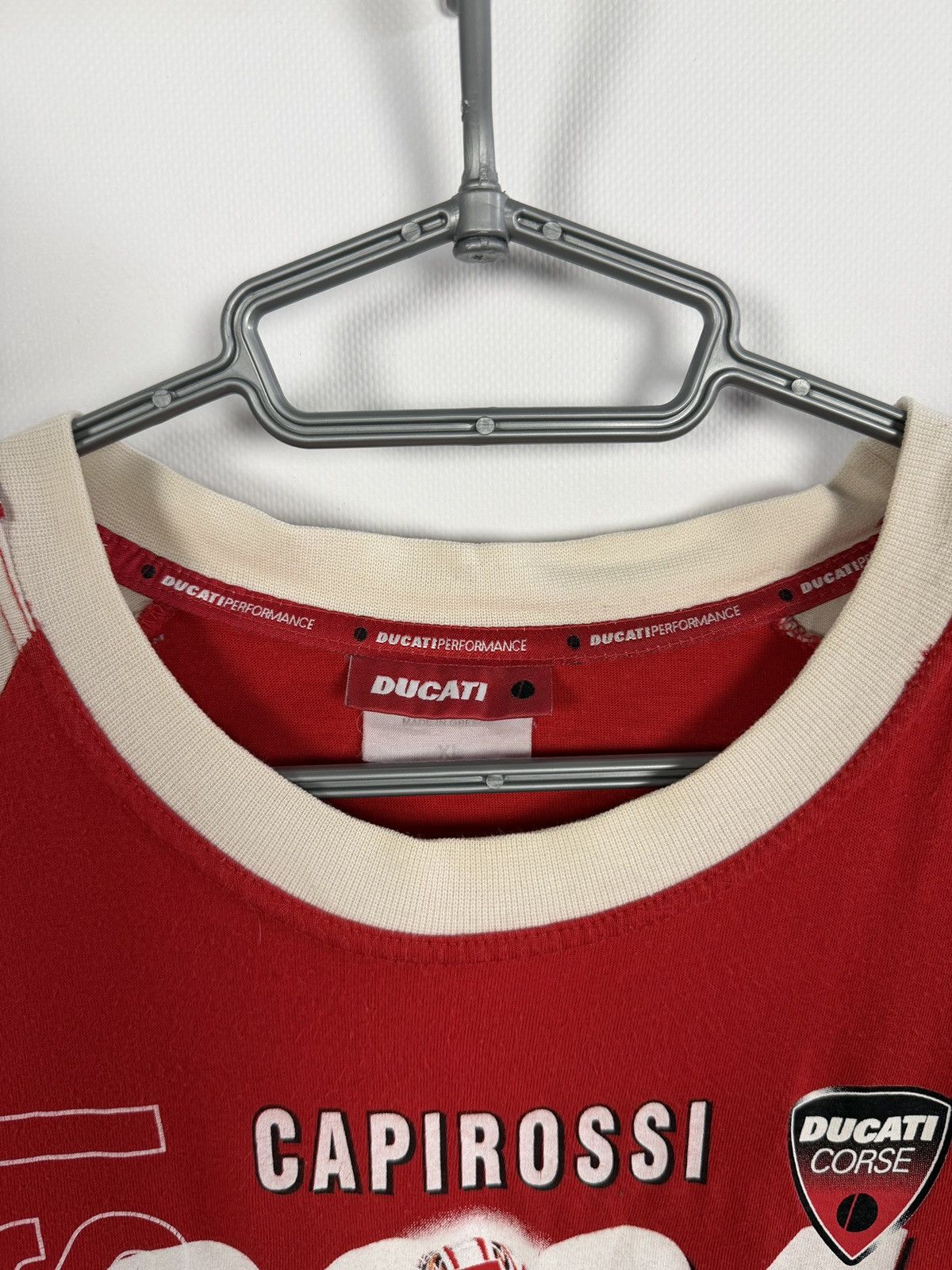 Ducati Ducati Corse Racing T-Shirt Capirossi Factory Team Moto XL Size US XL / EU 56 / 4 - 8 Thumbnail