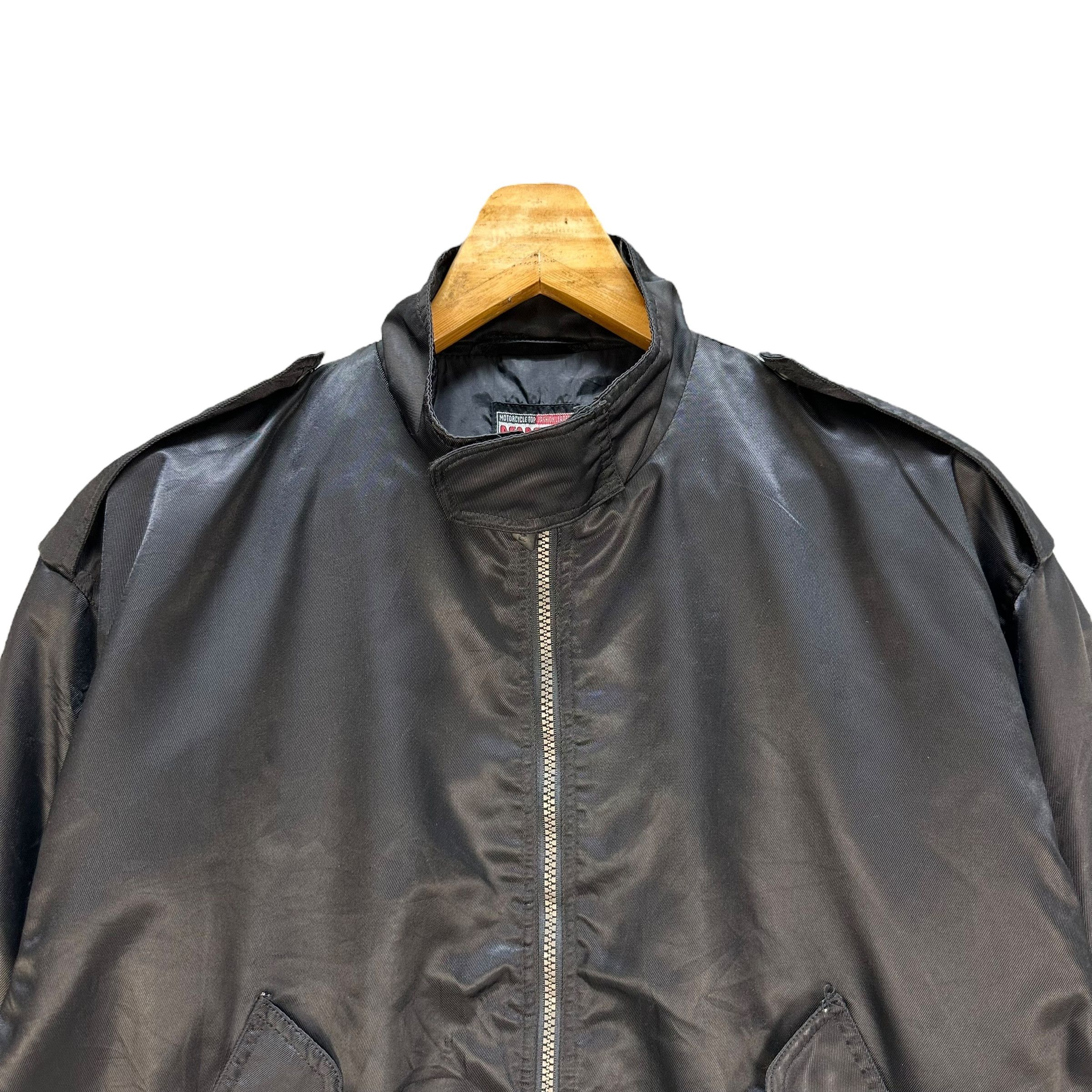 Japanese Brand Vintage NANKAI Racing Motorcycle Top Bomber Jacket #A31-0694 Size US L / EU 52-54 / 3 - 2 Thumbnail