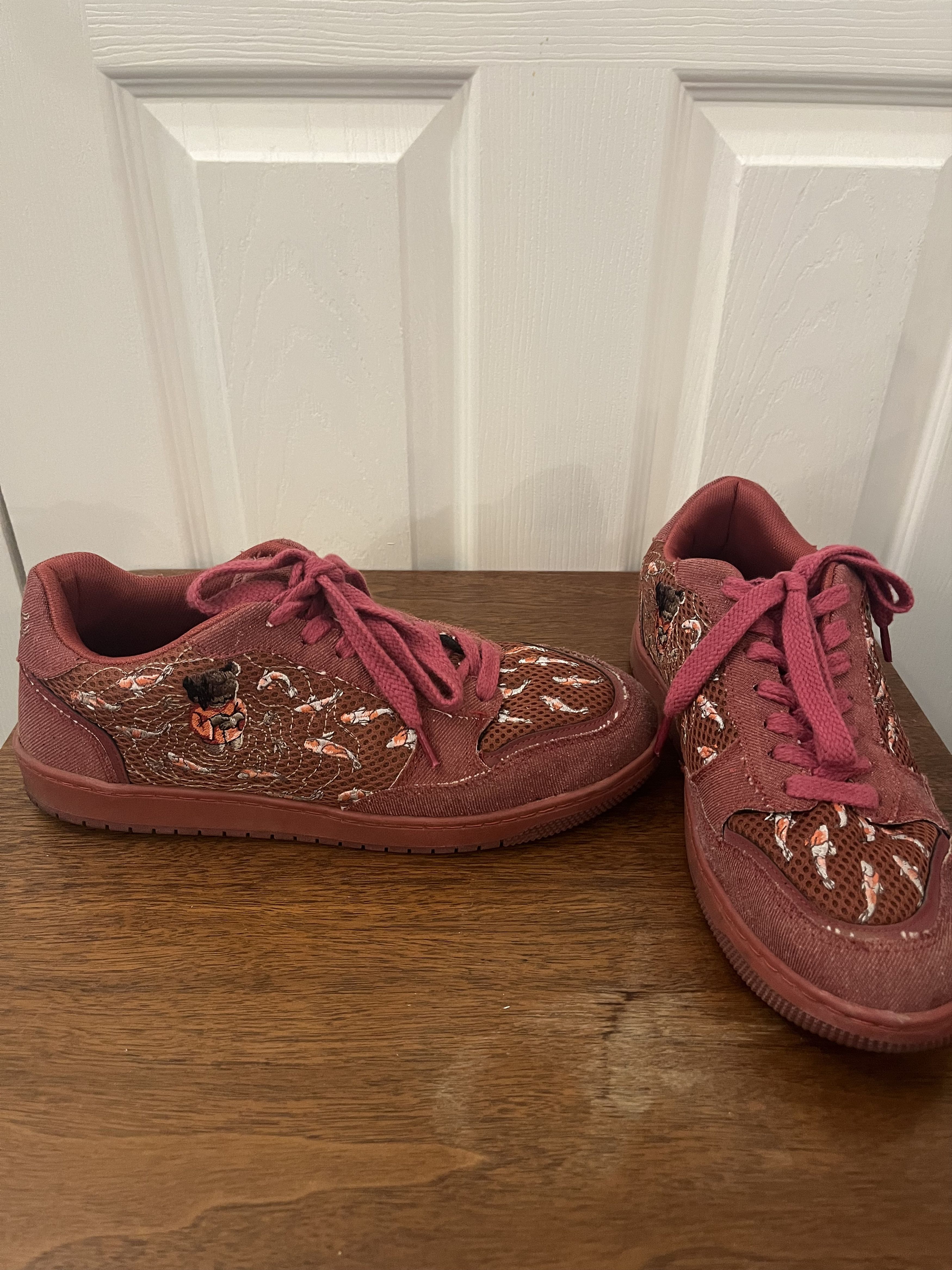image of Moving - Derschutze Koi Fish Sneaker In Red, Men's (Size 12)