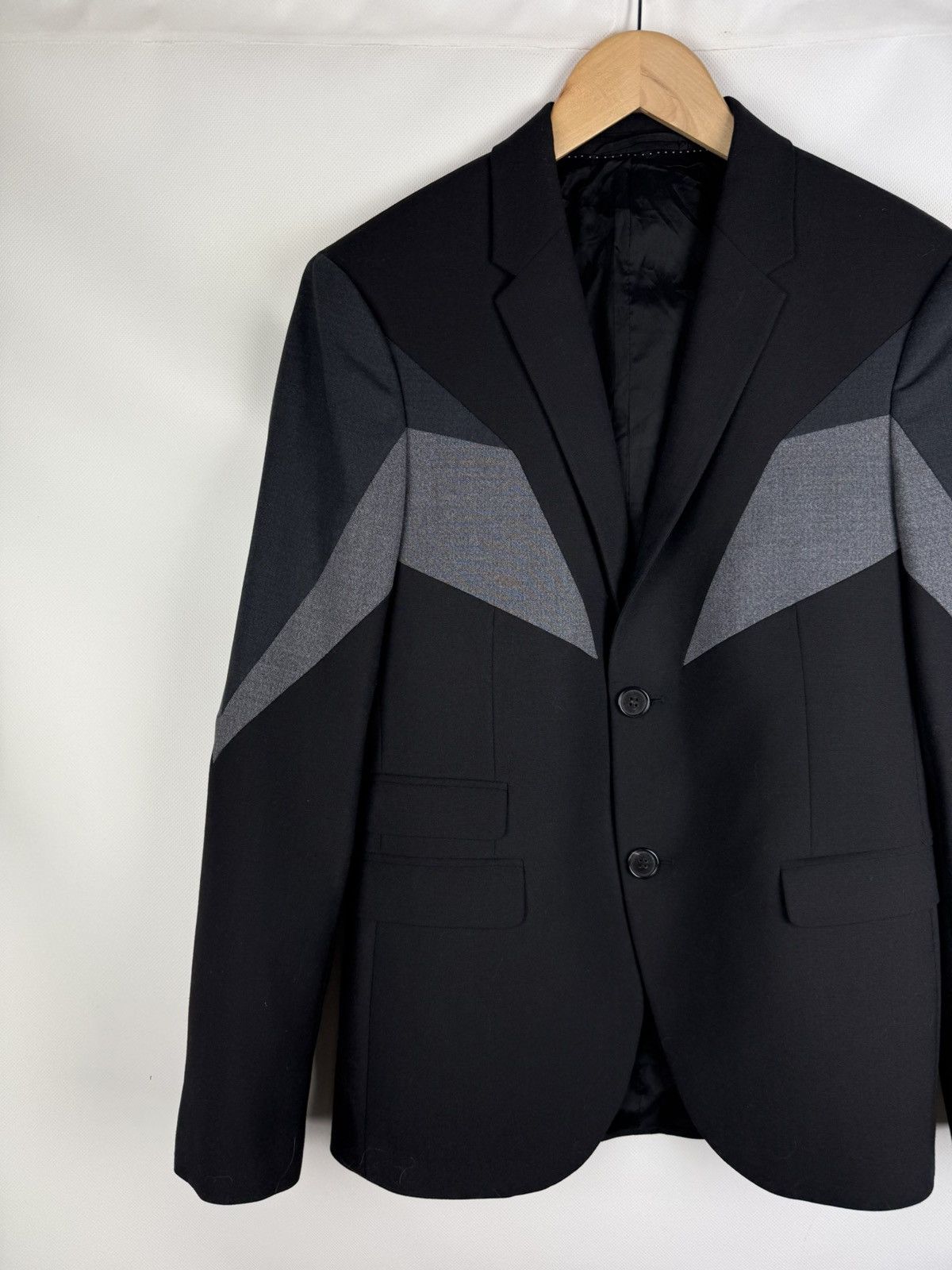 Neil Barrett Neil Barrett Wool Blazer Jacket Size US 36 / EU 46 Slim Fit Size 36R - 2 Thumbnail