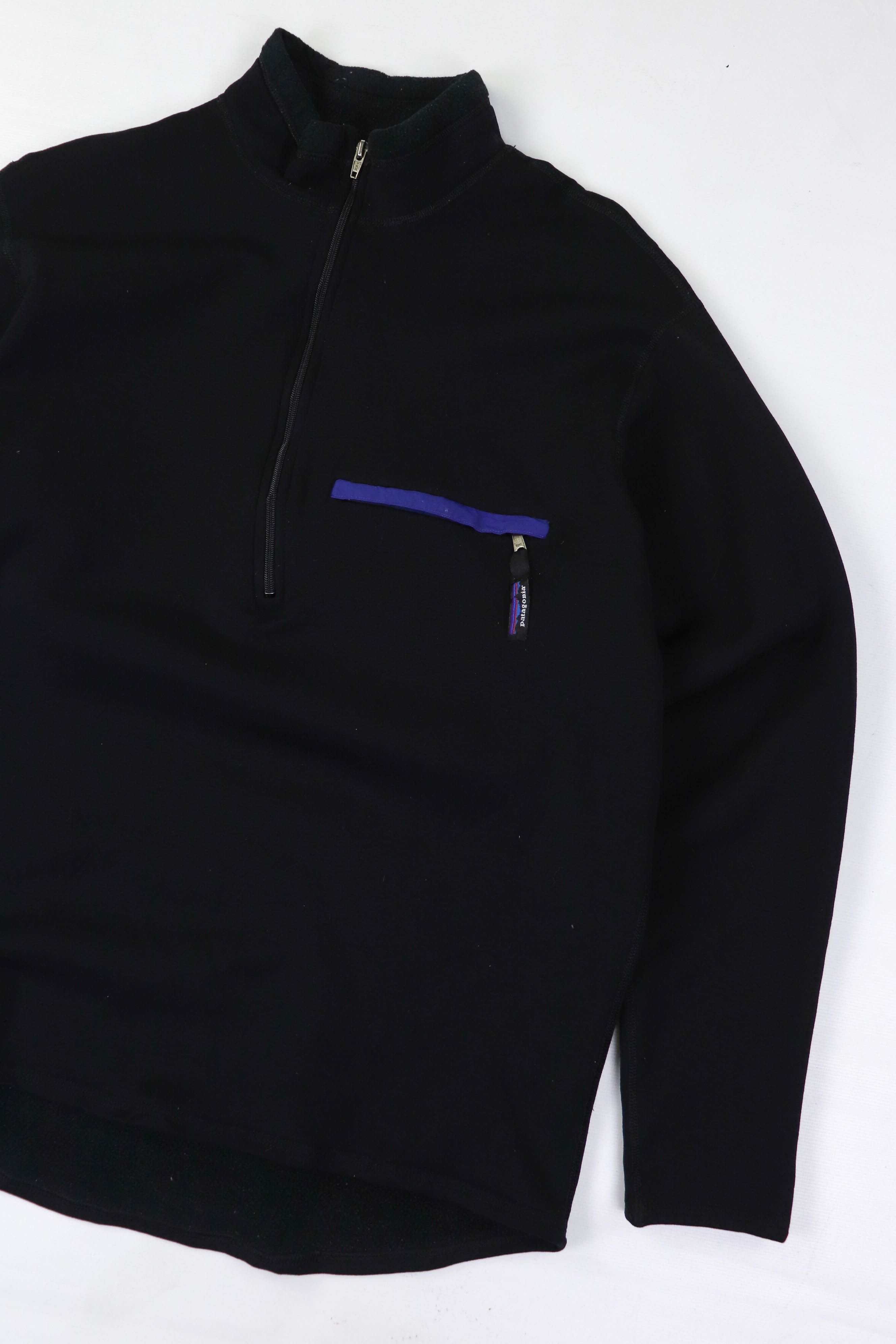 Patagonia Vintage Patagonia Made in USA Fleece Thermo Zip Pullover Size US XL / EU 56 / 4 - 5 Thumbnail