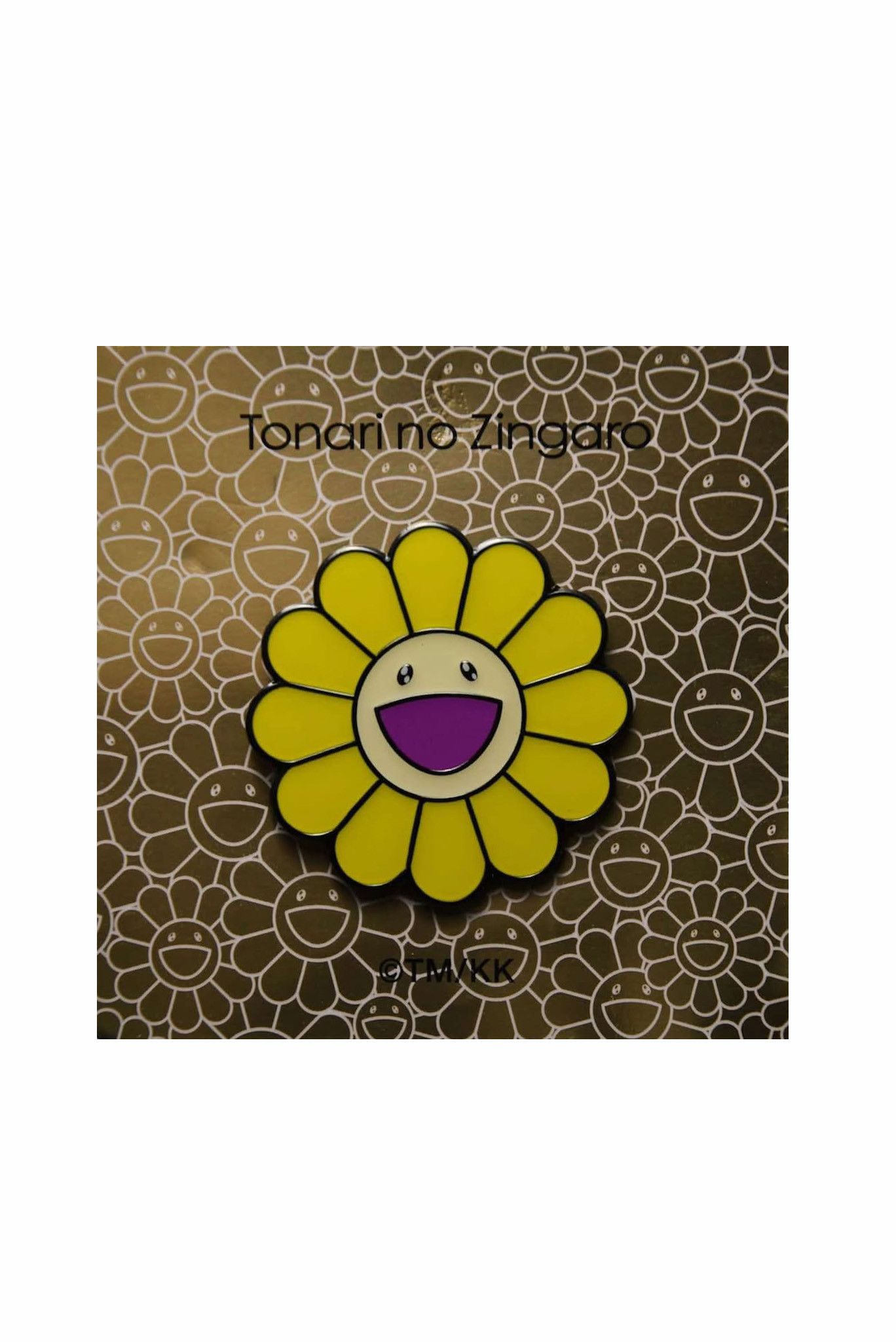 Takashi Murakami Takashi Murakami flower Yellow Brooche Pin Size ONE SIZE - 1 Thumbnail