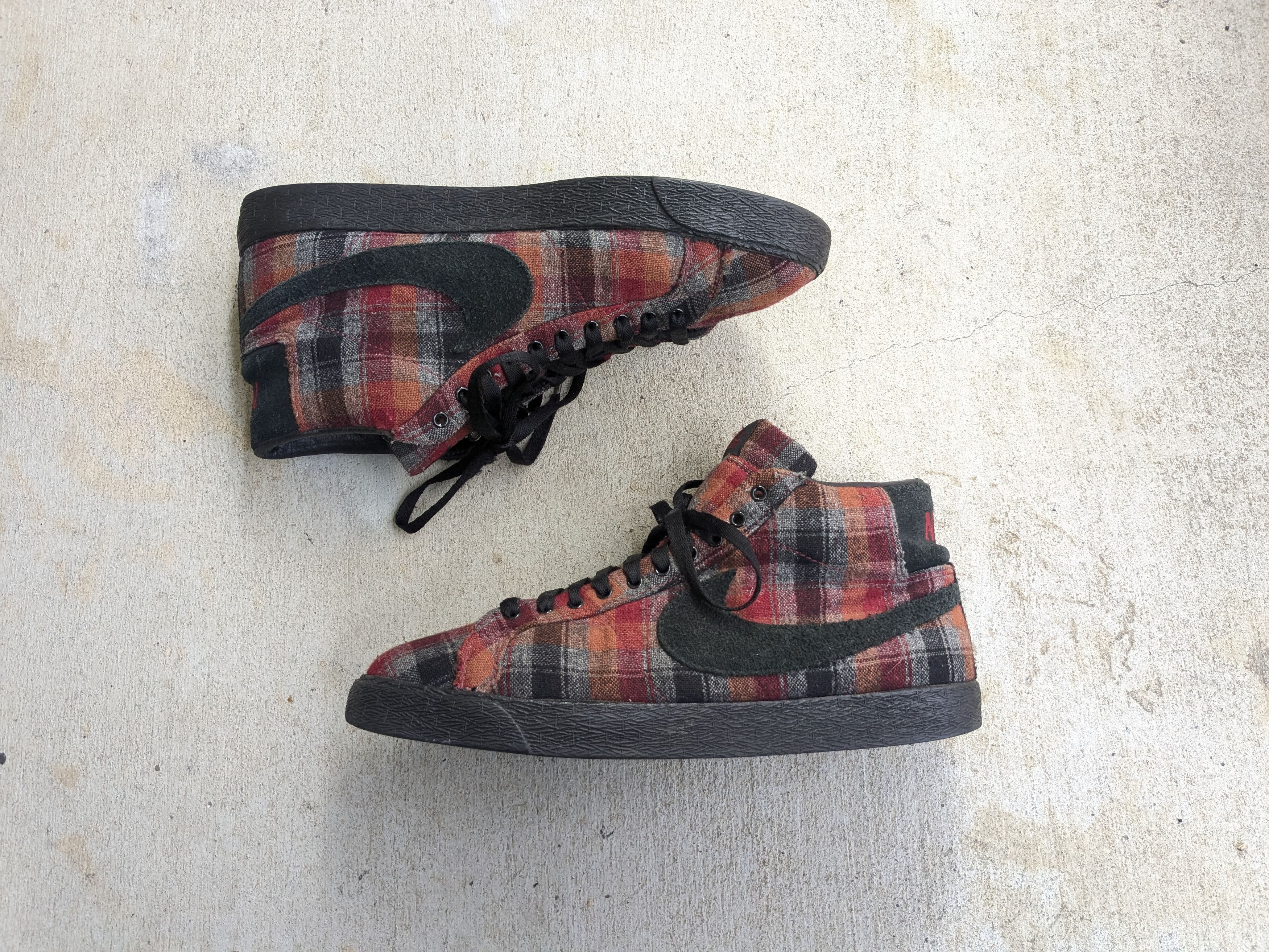 Nike NIKE SB BLAZER HIGH PRM Todd Jordan 310801-601 Plaid Size US 10.5 / EU 43-44 - 1 Thumbnail