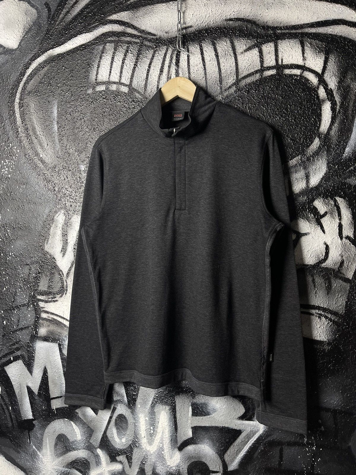 Hugo Boss Hugo Boss 1/4 Zip Sweat Men’s Size M Size US M / EU 48-50 / 2 - 1 Thumbnail