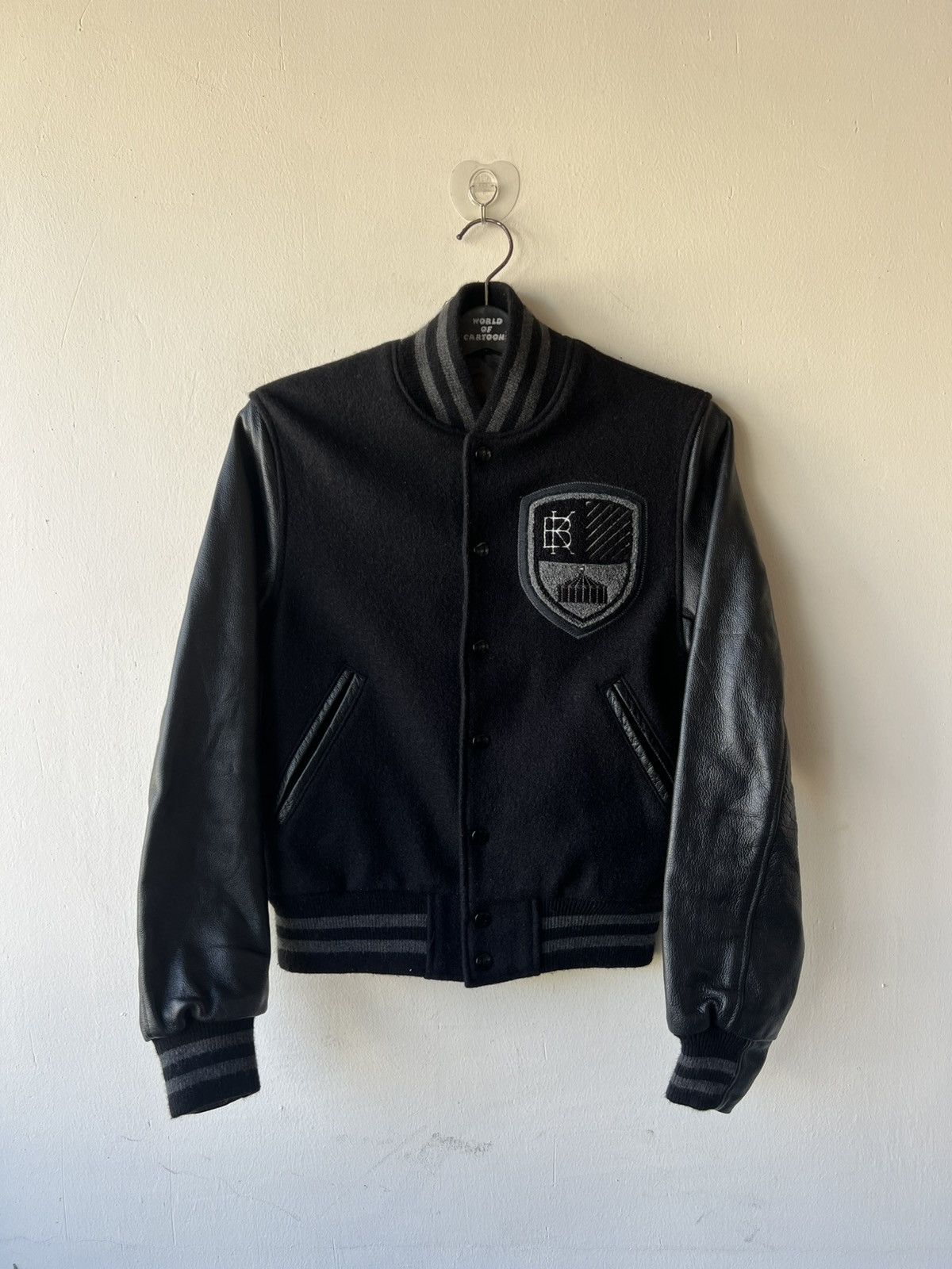The Brooklyn Circus 2013 The Brooklyn Circus Leather Sleeve Varsity Jacket Size US XS / EU 42 / 0 - 2 Thumbnail