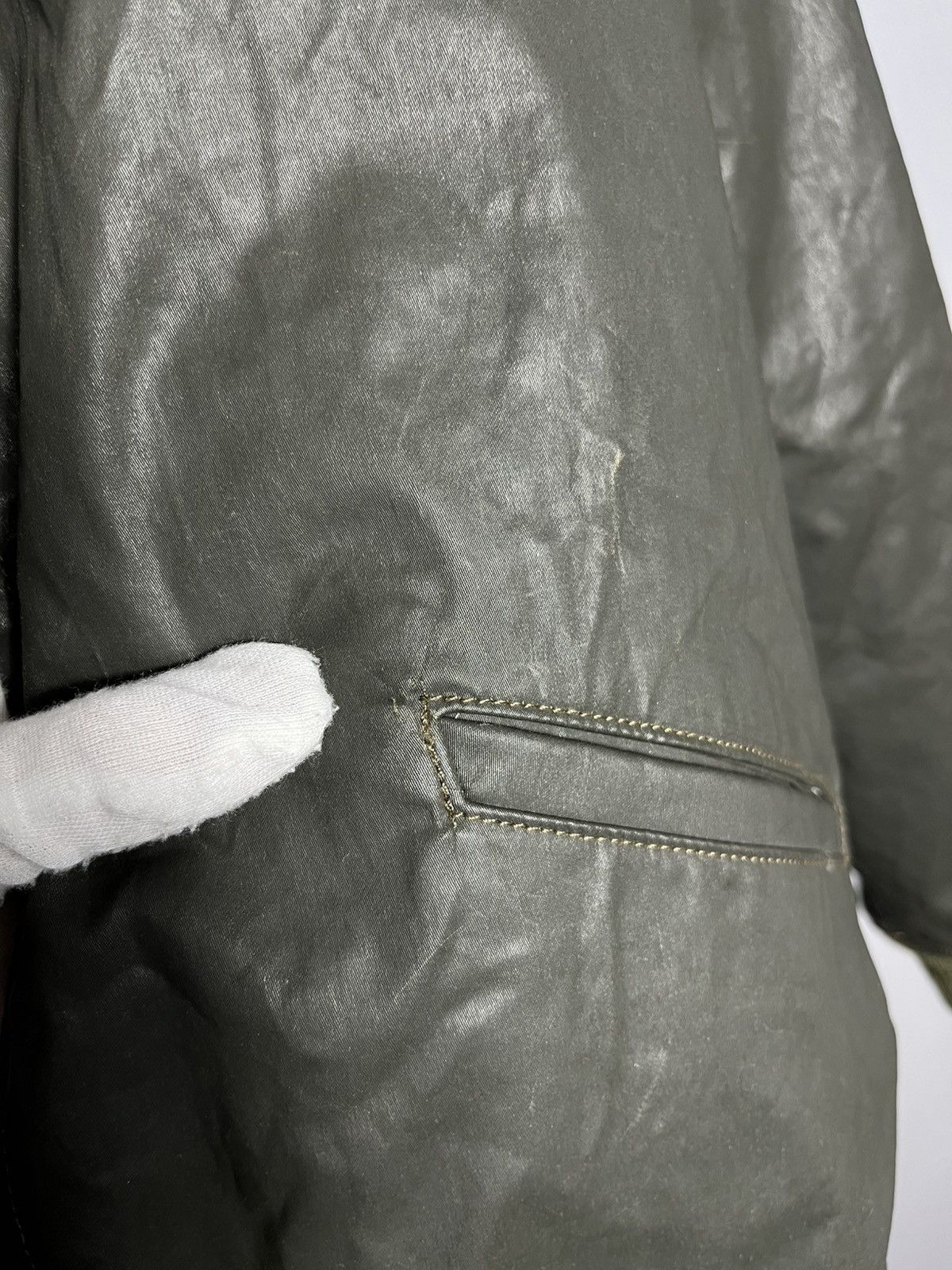Current/Elliot Current/Elliott Charlotte Gainsbourg 2014 Waxed Woman Jacket Size L / US 10 / IT 46 - 14 Thumbnail