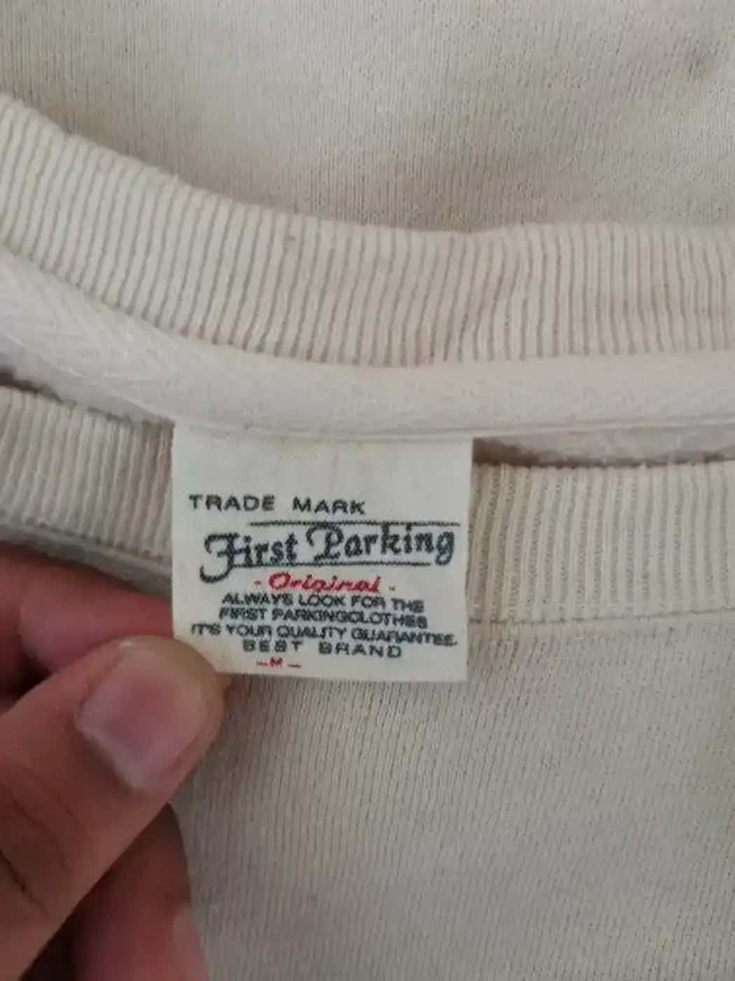 Other Vintage First Parking Sweatshirt Size US M / EU 48-50 / 2 - 4 Thumbnail