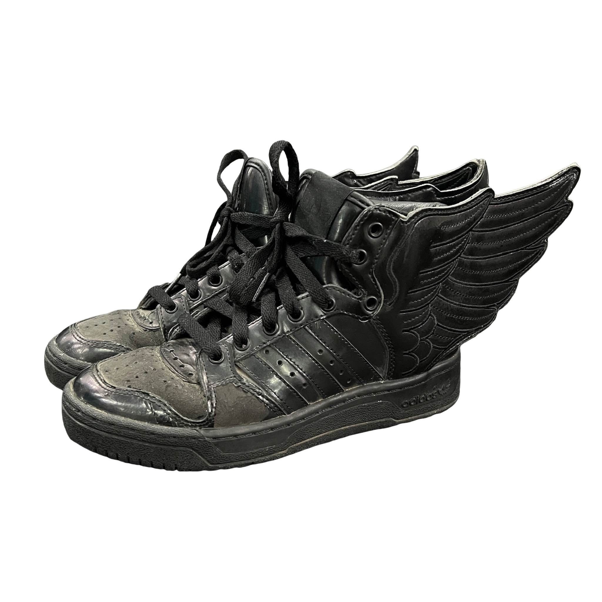 Adidas × Jeremy Scott Wings 2.0 Triple Black | Grailed