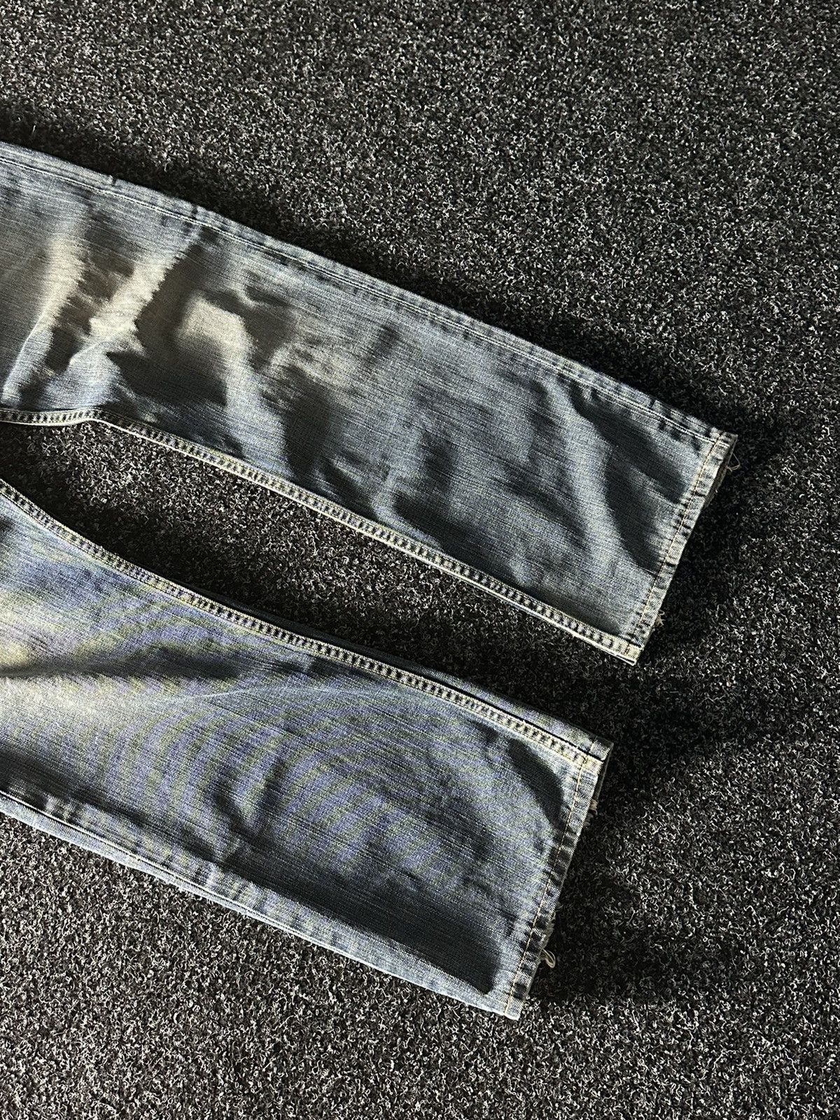 Levi's 🚨Vintage 90s Levi's 506 rare STYLE Blue Denim Jeans Size US 32 / EU 48 - 4 Thumbnail