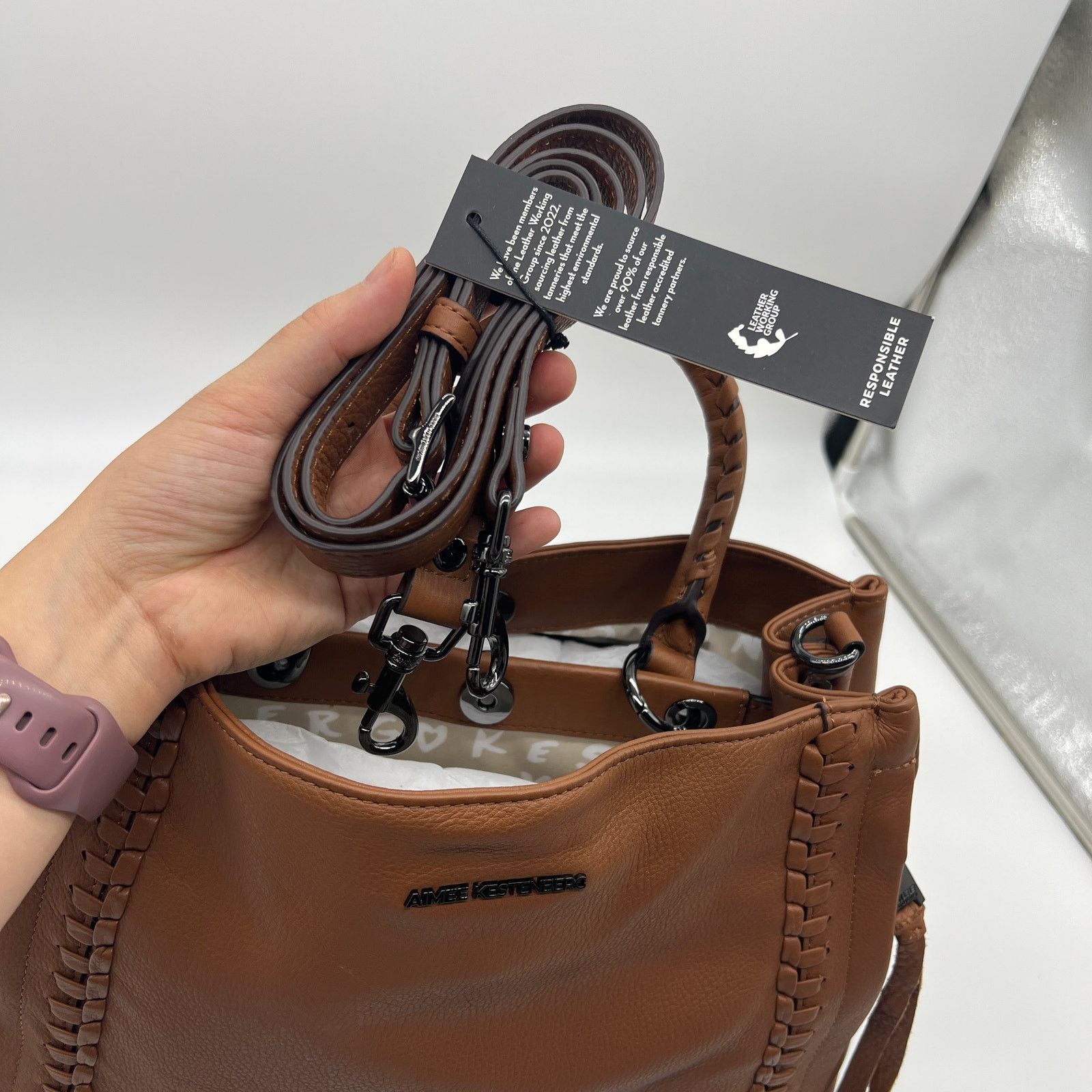 Other Aimee Kestenberg Women Purse Convertible French Size ONE SIZE - 5 Thumbnail