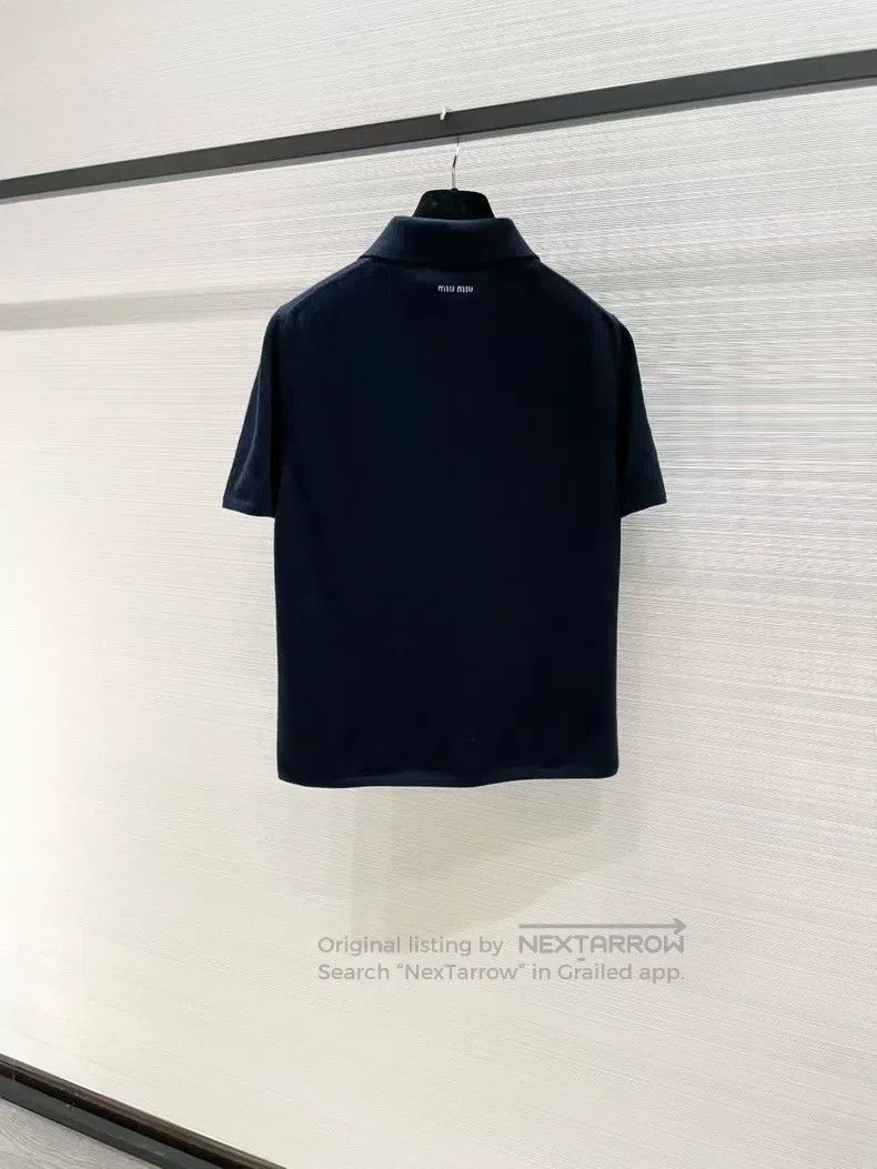 Miu Miu Miu Miu 36 New cashmere knitted short sleeves in autumn and Size S / US 4 / IT 40 - 2 Thumbnail