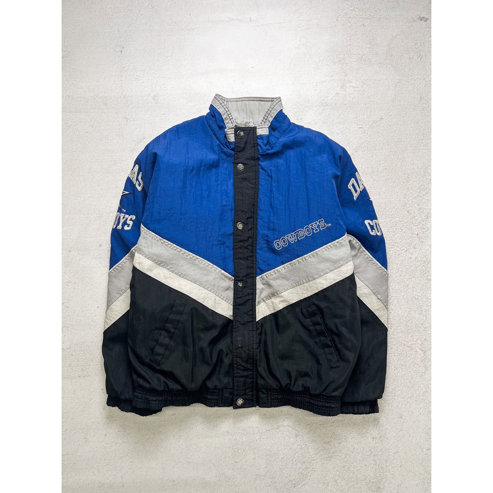 NFL Vintage 90s NFL Dallas Cowboys Sports Jacket - Men's XL Size US XL / EU 56 / 4 - 1 Thumbnail