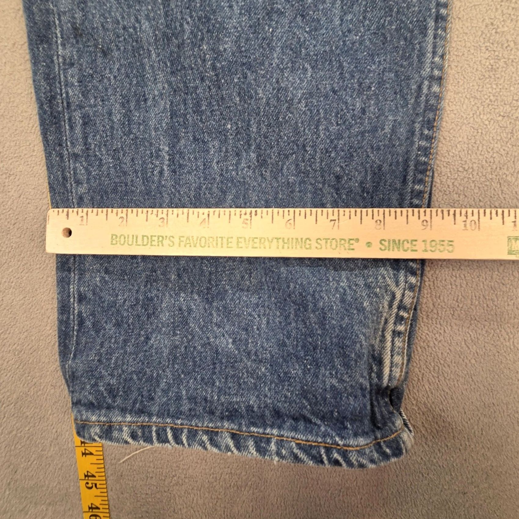 Levi's Levi's 501 Jeans Mens Medium Blue Wash Button Fly Vintage Straight 36x30 Made in USA Mens Jeans 36 Size US 36 / EU 52 - 5 Thumbnail