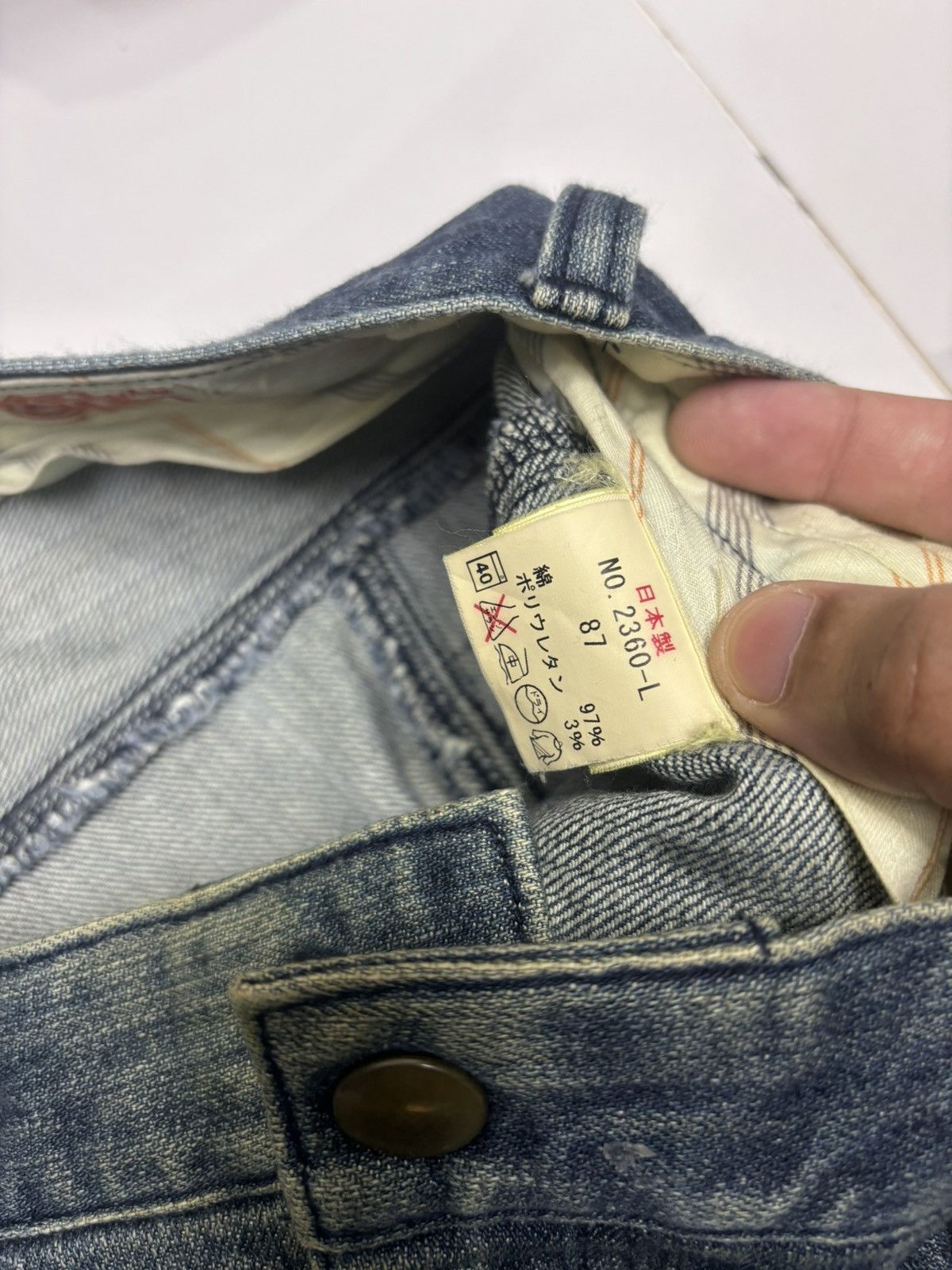 Kapital 🔥Phil Smart Union Made Casual Jeans Size US 34 / EU 50 - 10 Thumbnail
