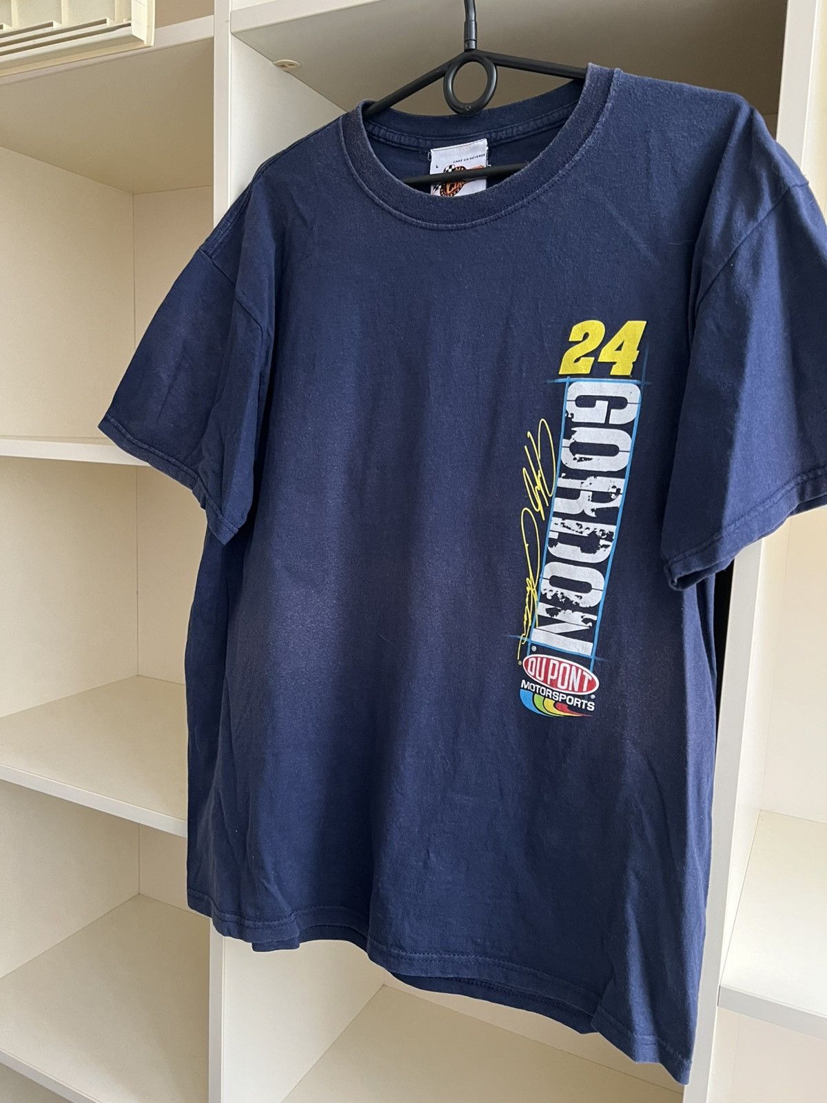 NASCAR Vintage Jeff Gordon #24 DuPont Motorsports NASCAR T-Shirt Size US L / EU 52-54 / 3 - 8 Thumbnail