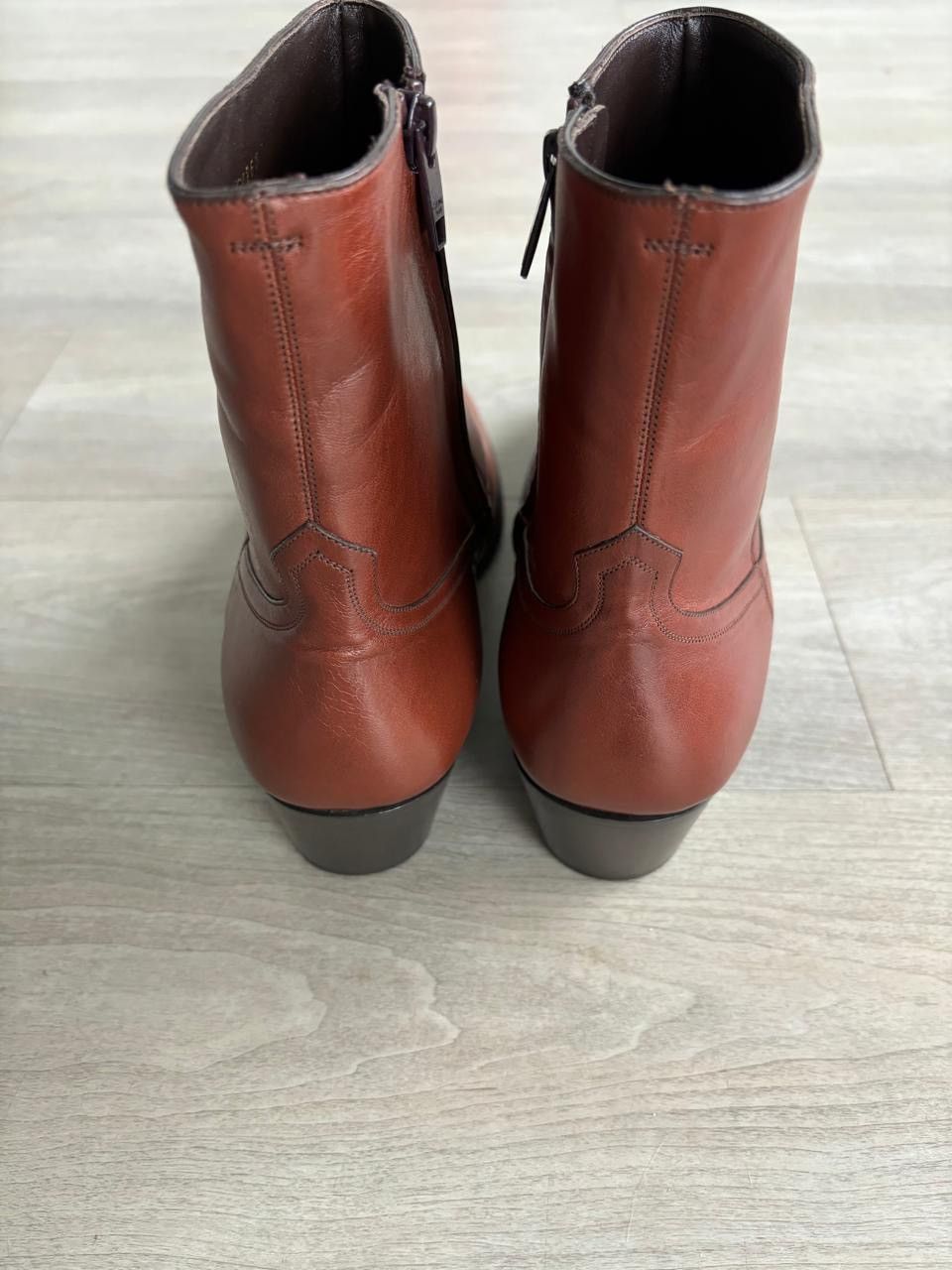 Celine Jacno Zipped Boot in Calfskin Size US 12 / EU 45 - 4 Thumbnail