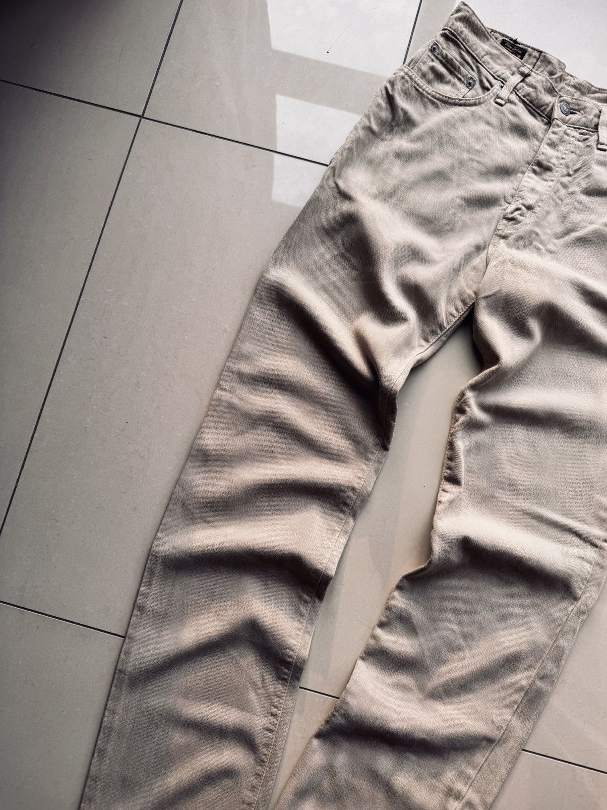 Edwin Vintage Beige Edwin Japanese Denim Pants Size US 30 / EU 46 - 4 Thumbnail