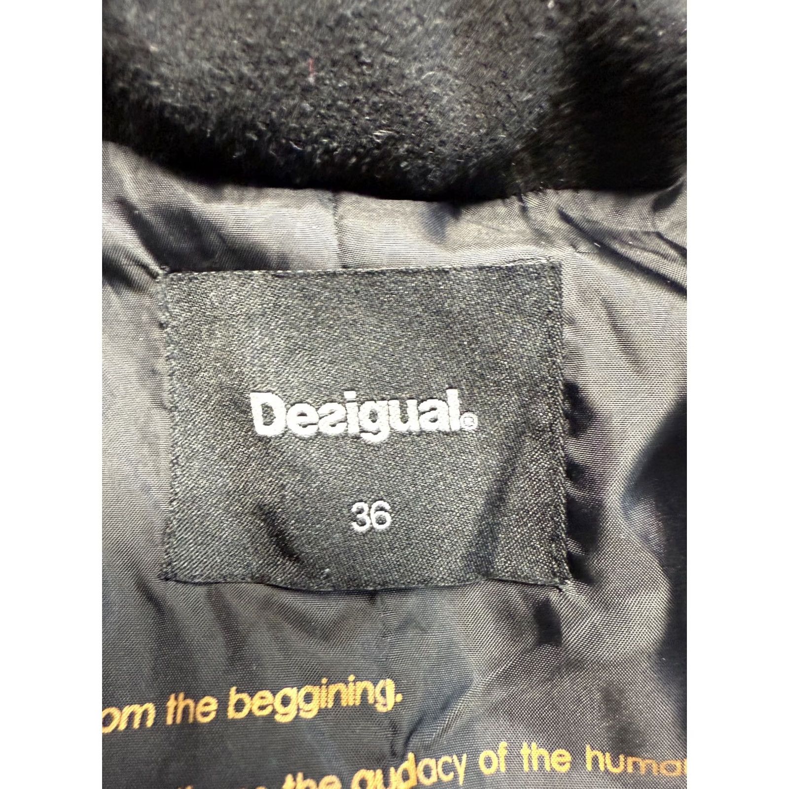 Desigual Desigual Patchwork Style Coat Womens 36 Multicolor Overcoat Jacket Coat 36 Womens Desigual Patchwork Style Coat Womens 36 Multicolor Overcoat Size XS / US 0-2 / IT 36-38 - 4 Thumbnail