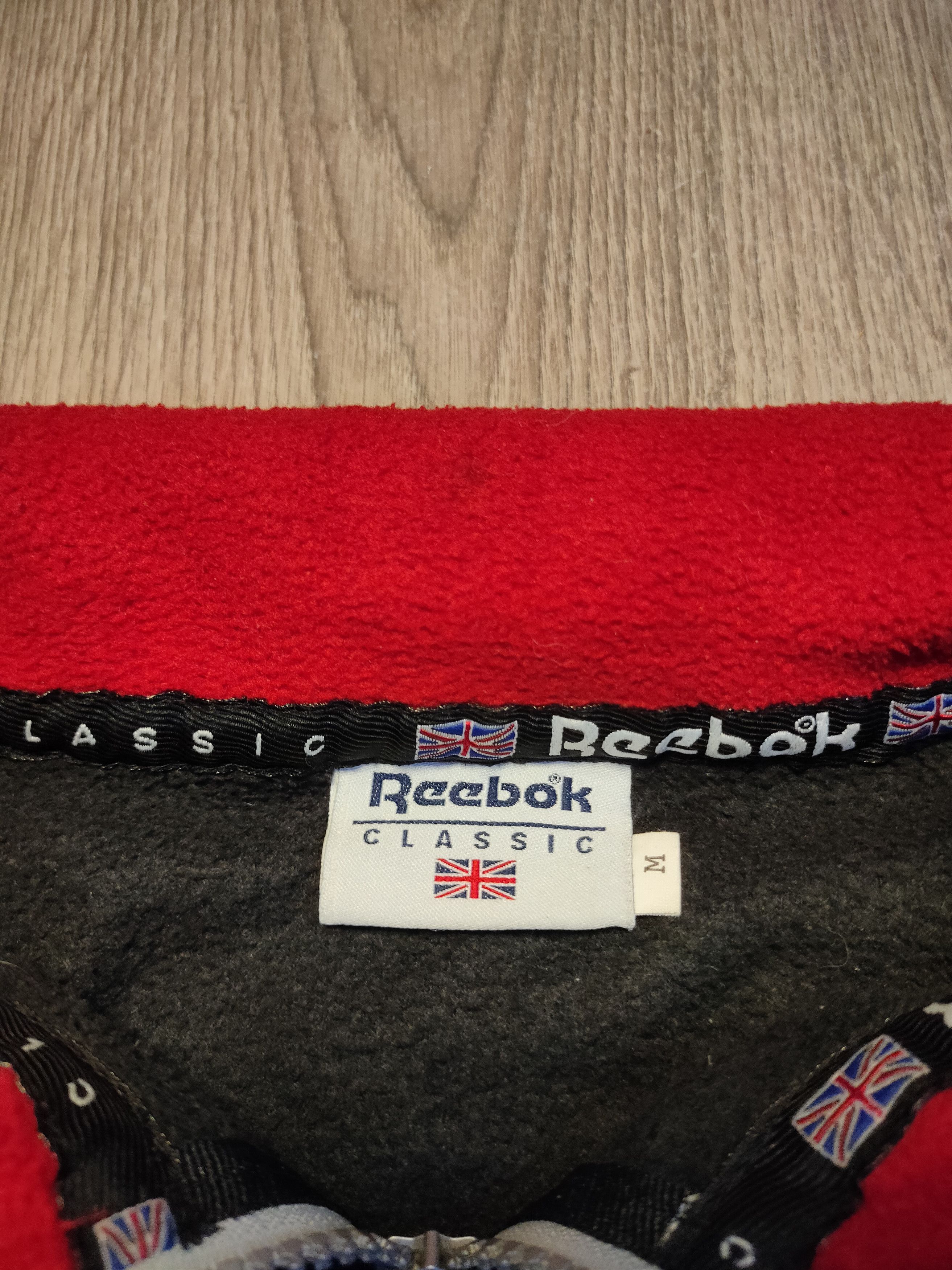Reebok × Vintage Reebok Classic Vintage Fleece Sweatshirt Hoodie 90s Size US M / EU 48-50 / 2 - 3 Thumbnail