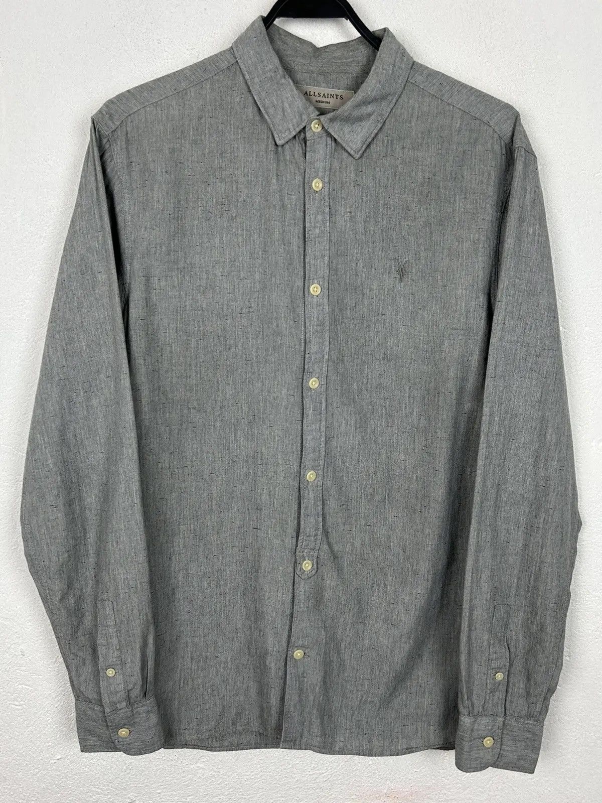Allsaints Allsaints Waycross Rare Designer Casual Long Sleeve Shirt Size US M / EU 48-50 / 2 - 1 Thumbnail