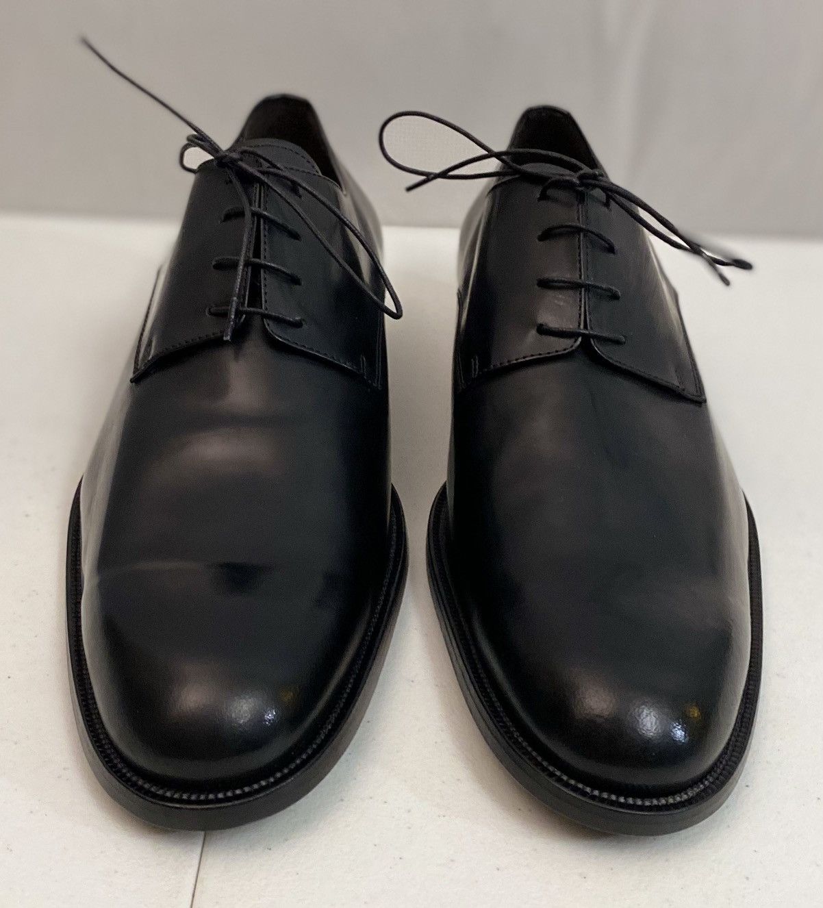 Dsquared2 Dsquared2 🇮🇹 Black Polished Leather Evening Derby 11 NEW Size US 11 / EU 44 - 3 Thumbnail
