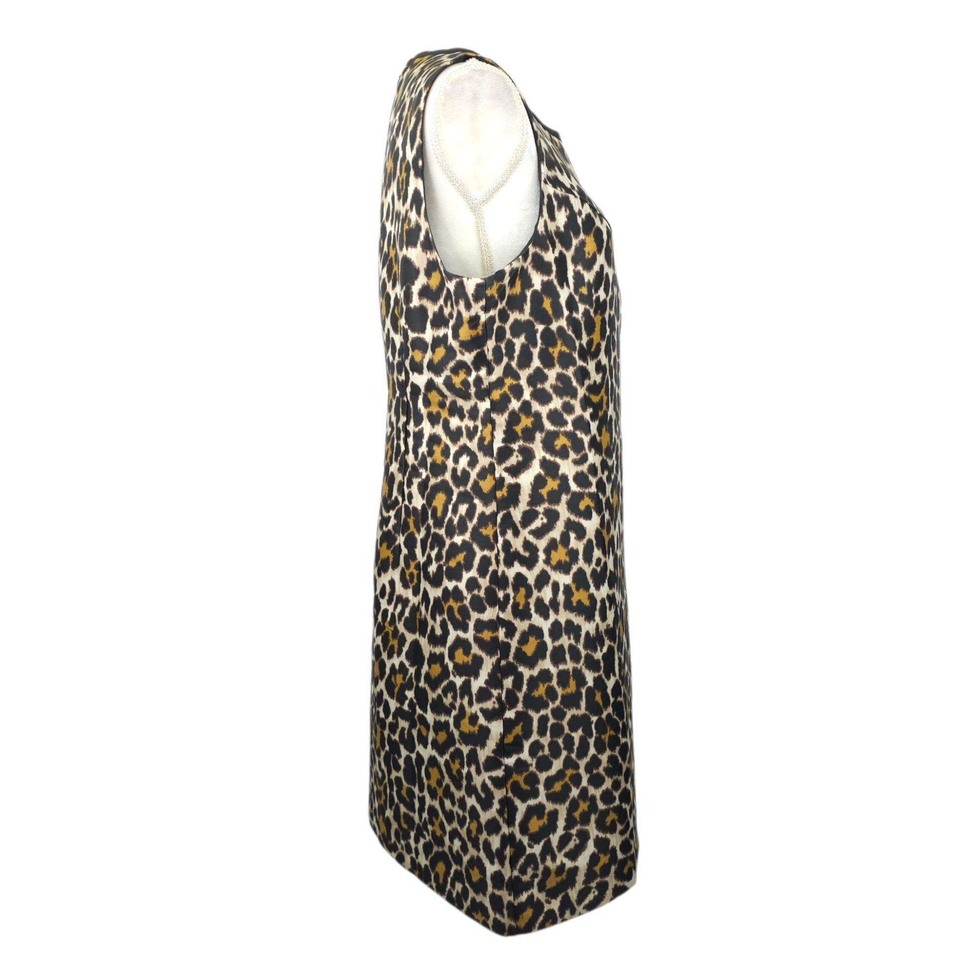 J.Crew J.Crew Leopard Print Shift Dress Size 12 A-line Back Zip Size XL / US 12-14 / IT 48-50 - 13 Thumbnail