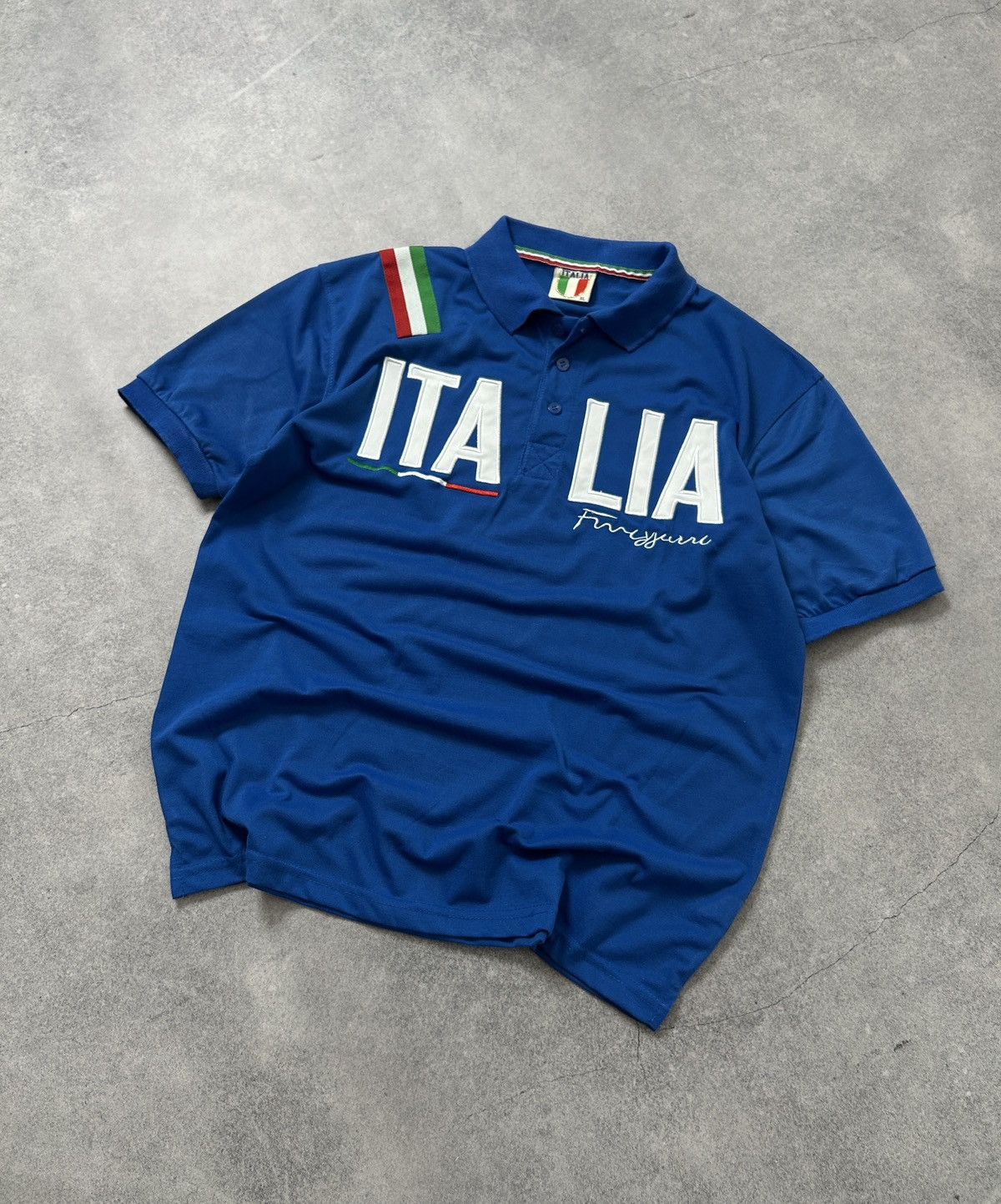 Rugby Ralph Lauren Chief Keef style big logo Italy polos mens Size US XL / EU 56 / 4 - 1 Thumbnail