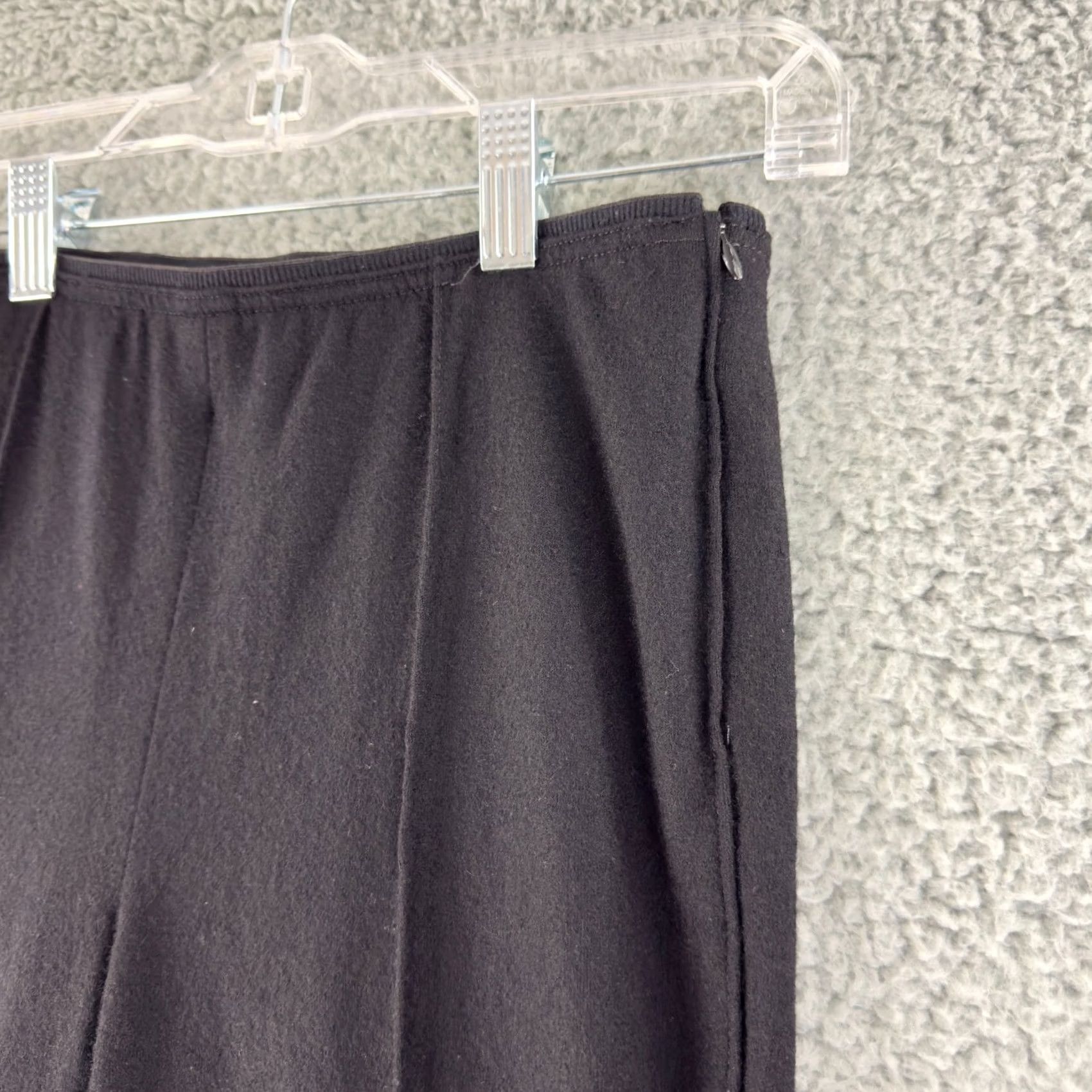 Rag & Bone Rag & Bone Womens Pants Black Size 2 Slim Straight Ankle Wool Raised Seams Size 26" / US 2 / IT 38 - 4 Thumbnail