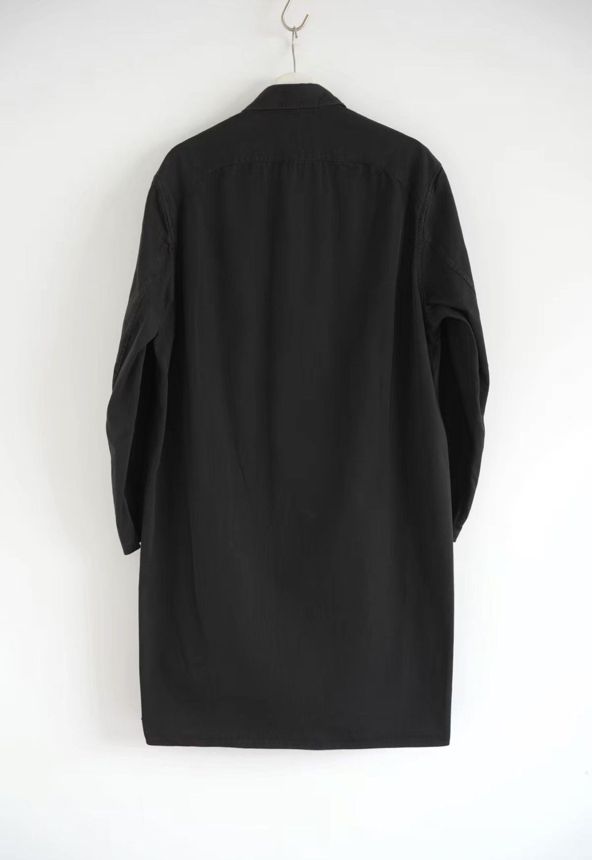 Yohji Yamamoto Yohji Yamamoto 16AW Dyed Double Pocket Long Shirt J4 Size US M / EU 48-50 / 2 - 2 Thumbnail