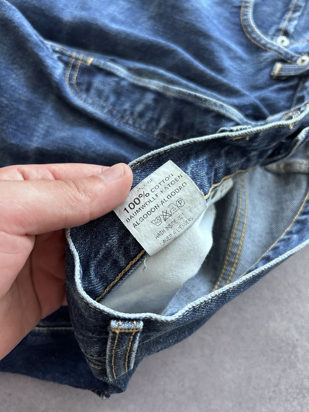 G-Star × Vintage Vintage G star Raw selvage denim pants rare Size US 34 / EU 50 - 9 Thumbnail