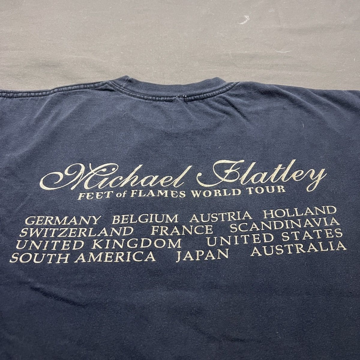 Vintage Vintage Michael Flatley Feet Of Flames World Tour Size US L / EU 52-54 / 3 - 6 Thumbnail